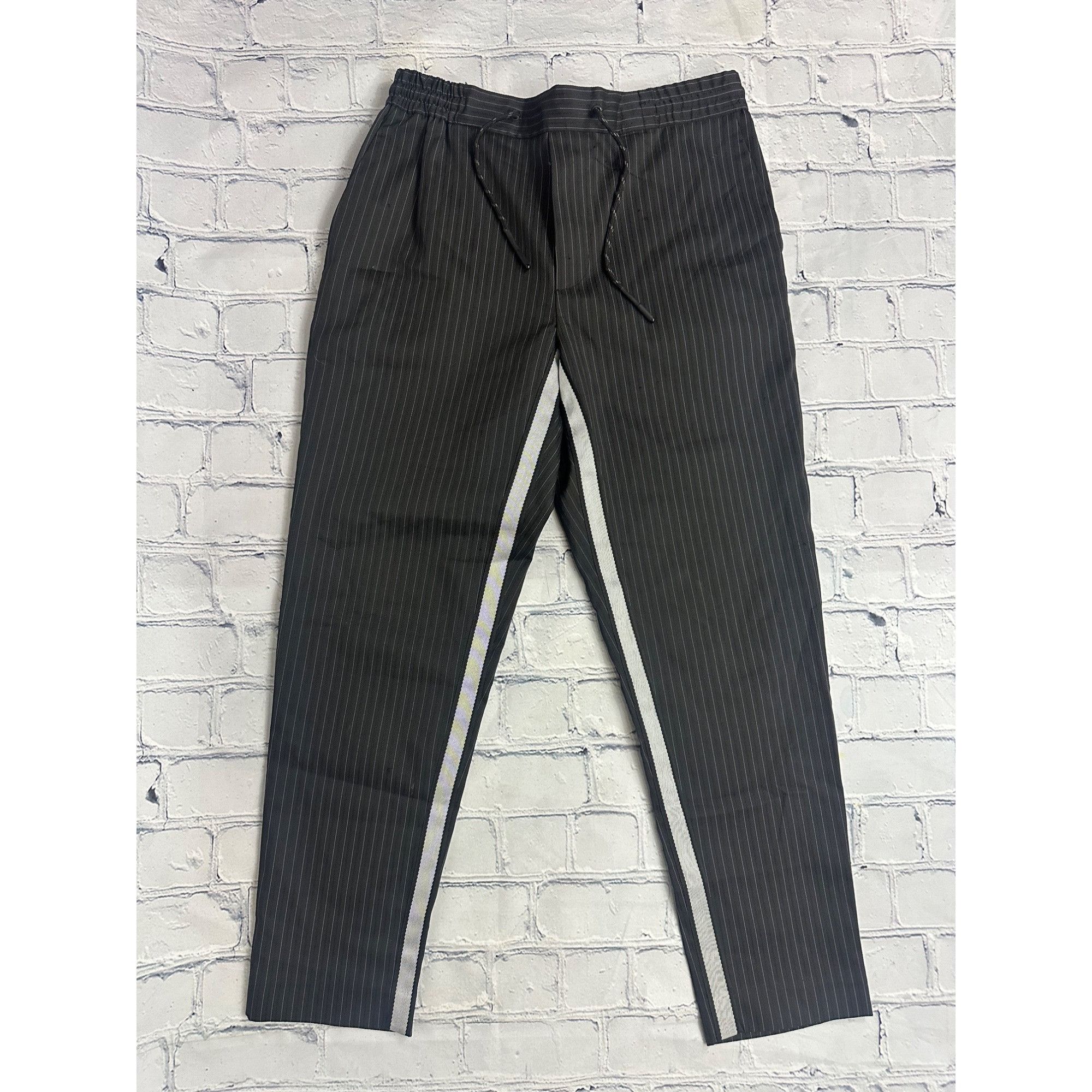 Topman Topman Pin Stripe Cropped Trousers Size US 32 / EU 48 - 1 Thumbnail