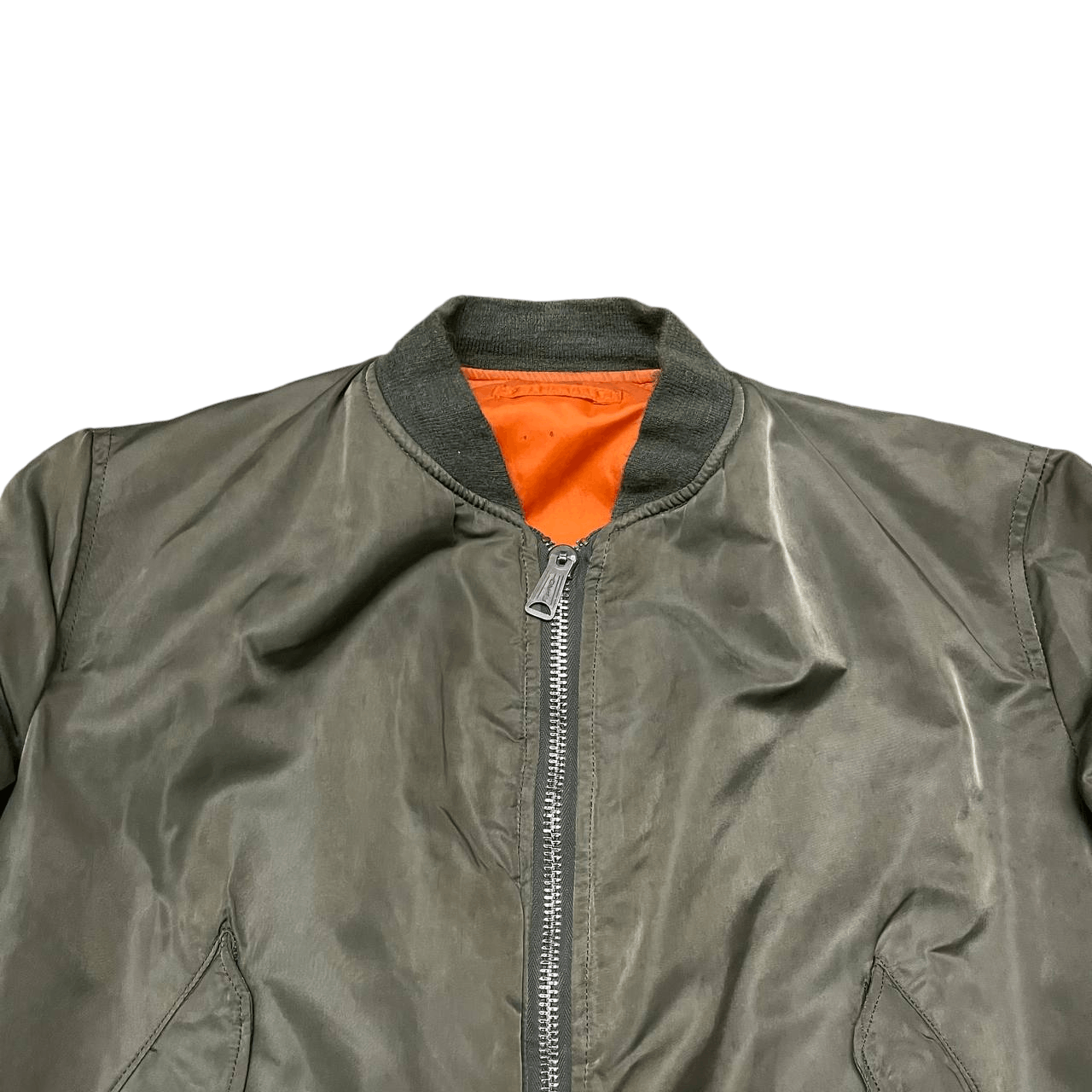 Alpha Industries Vintage Alpha Industries Flyers Bomber Jacket Ma 1 Size US XL / EU 56 / 4 - 2 Thumbnail