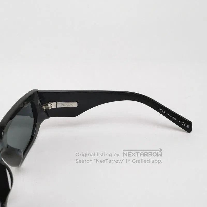Prada Prada Triangle Logo Full Frame Sunglasses. Size ONE SIZE - 6 Thumbnail
