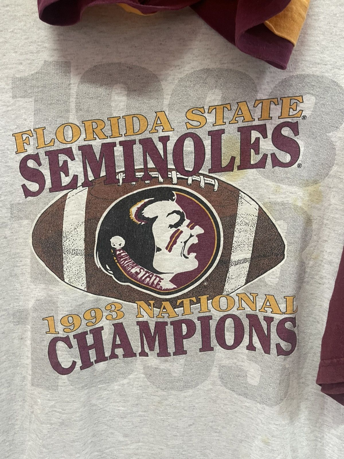 Vintage Vintage 90's Florida State University Seminoles🔥🔥🔥 Size US L / EU 52-54 / 3 - 2 Thumbnail