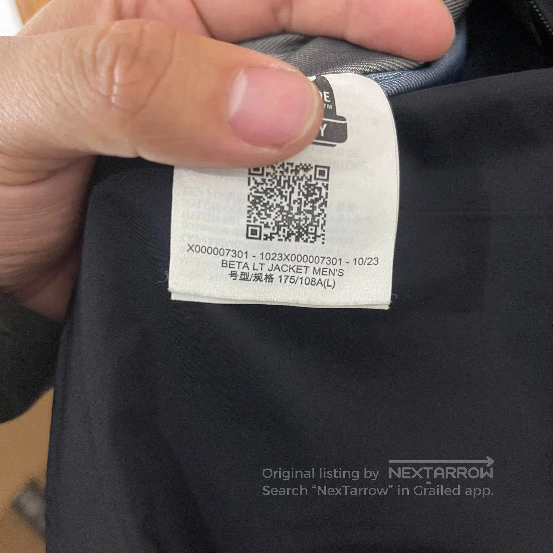 Arc'teryx Arcteryx BETA LT Men's Hooded Jacket. Size US L / EU 52-54 / 3 - 6 Thumbnail