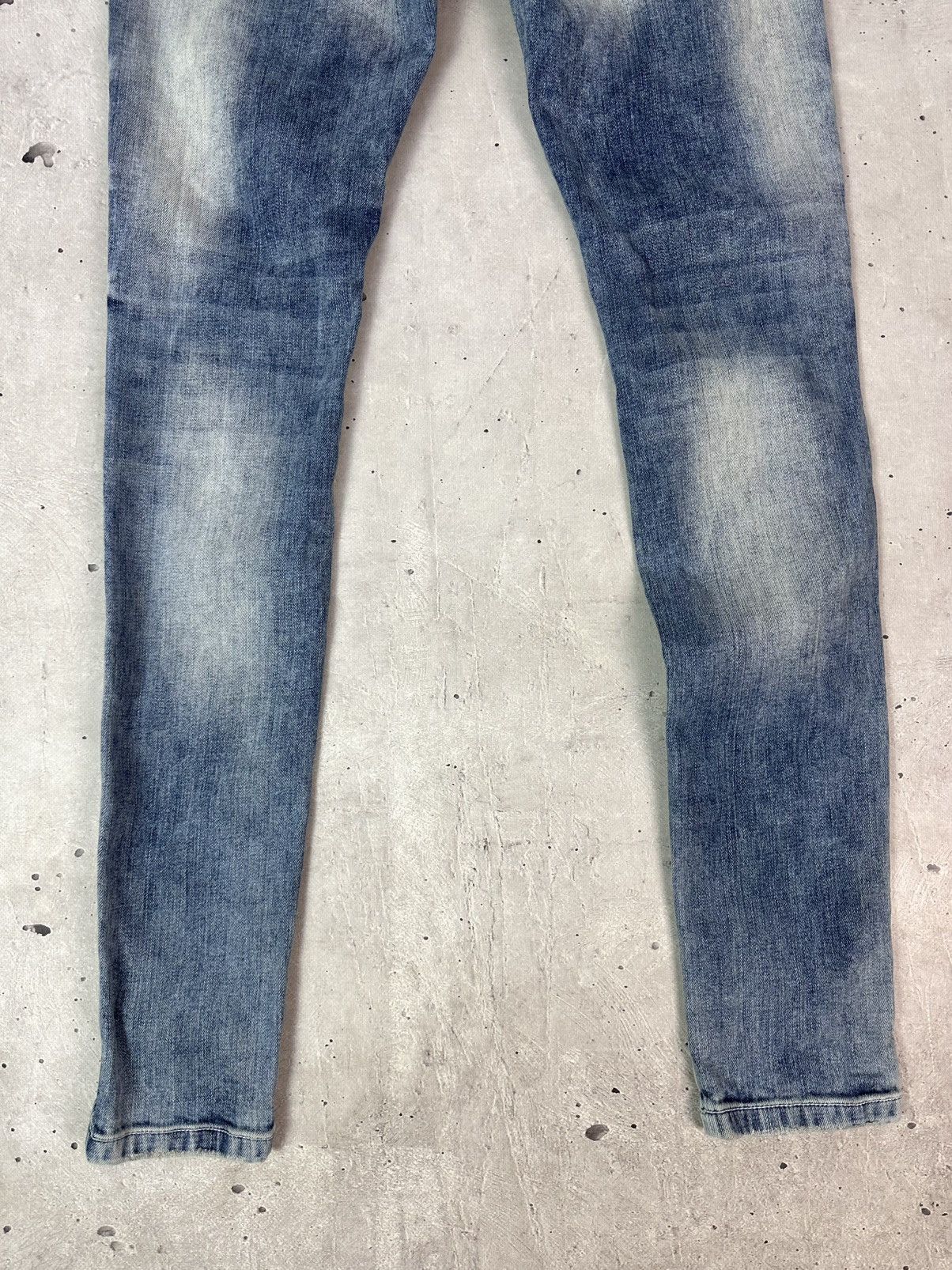 Represent Clo. Represent Essential Random Blue Distressed Washed Jeans Size US 30 / EU 46 - 9 Thumbnail