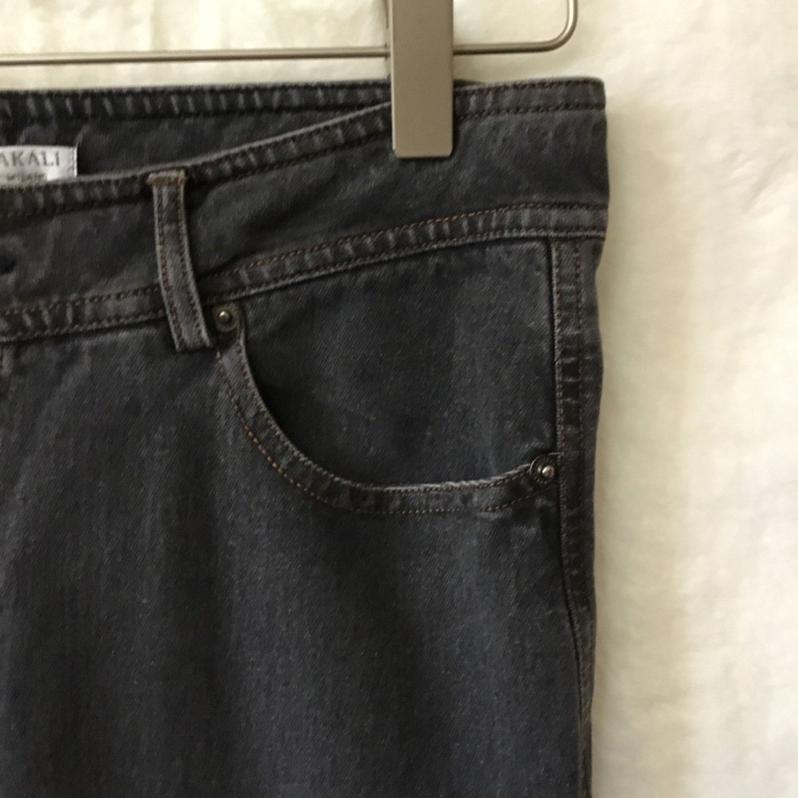 Other Alberto Makali Black Straight leg Jeans Size 28" / US 6 / IT 42 - 4 Thumbnail