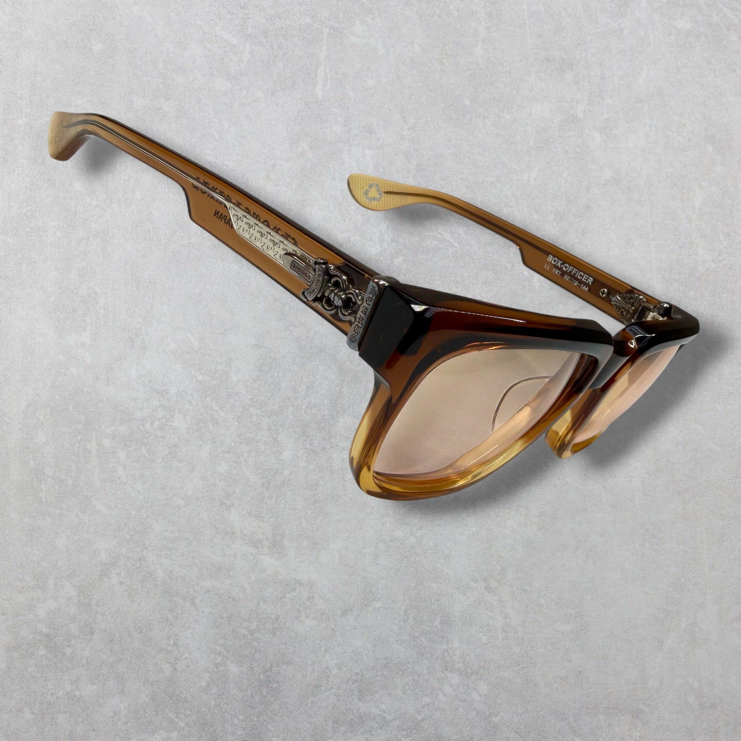 Chrome Hearts Chrome Hearts Box Officer Frost Sunglasses Size ONE SIZE - 2 Thumbnail