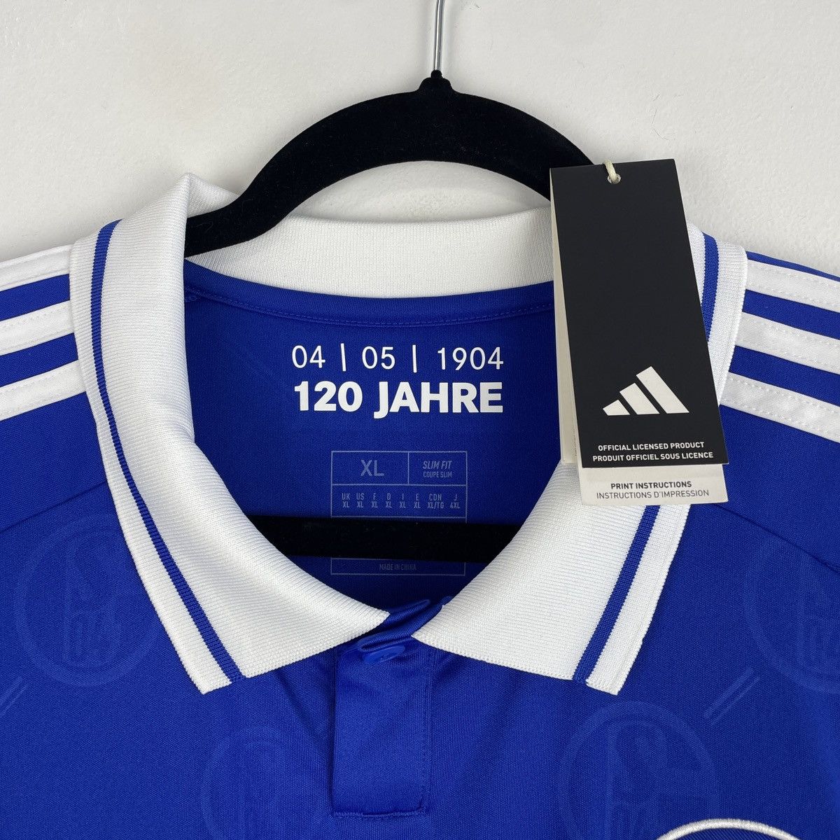 Adidas Schalke 04 Home Adidas Jersey Shirt 2024/2025 size XL Size US XL / EU 56 / 4 - 4 Thumbnail