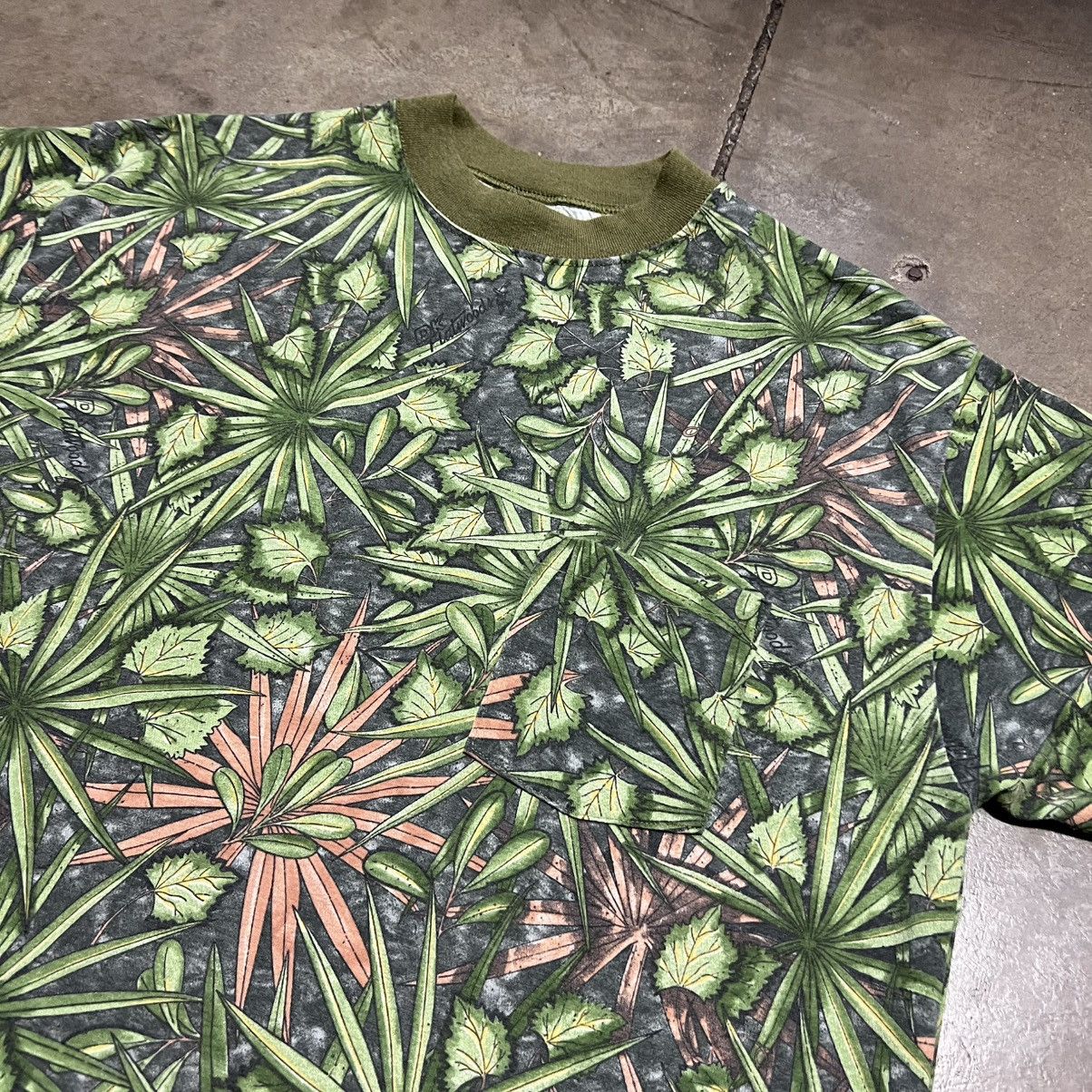 Vintage Vintage 80s Camo T shirt Ringer Single Stitched USA Hunting Size US XL / EU 56 / 4 - 5 Thumbnail