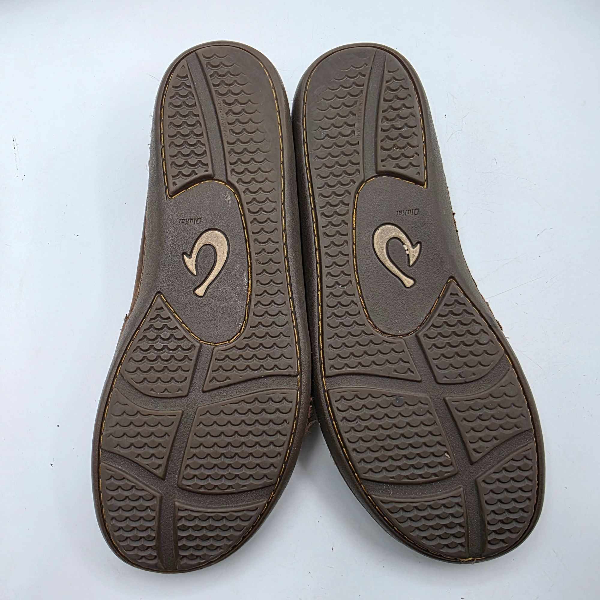 Olukai Olukai Akahai Mens Size 9 Brown Shoes Leather Casual Slip On Size US 9 / EU 42 - 8 Thumbnail