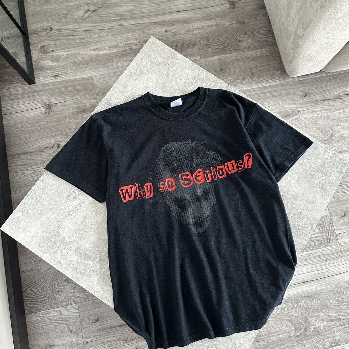 Vintage Vintage 00s Joker Why so serious tee DC Dark Knight 2008 y2k Size US M / EU 48-50 / 2 - 3 Thumbnail