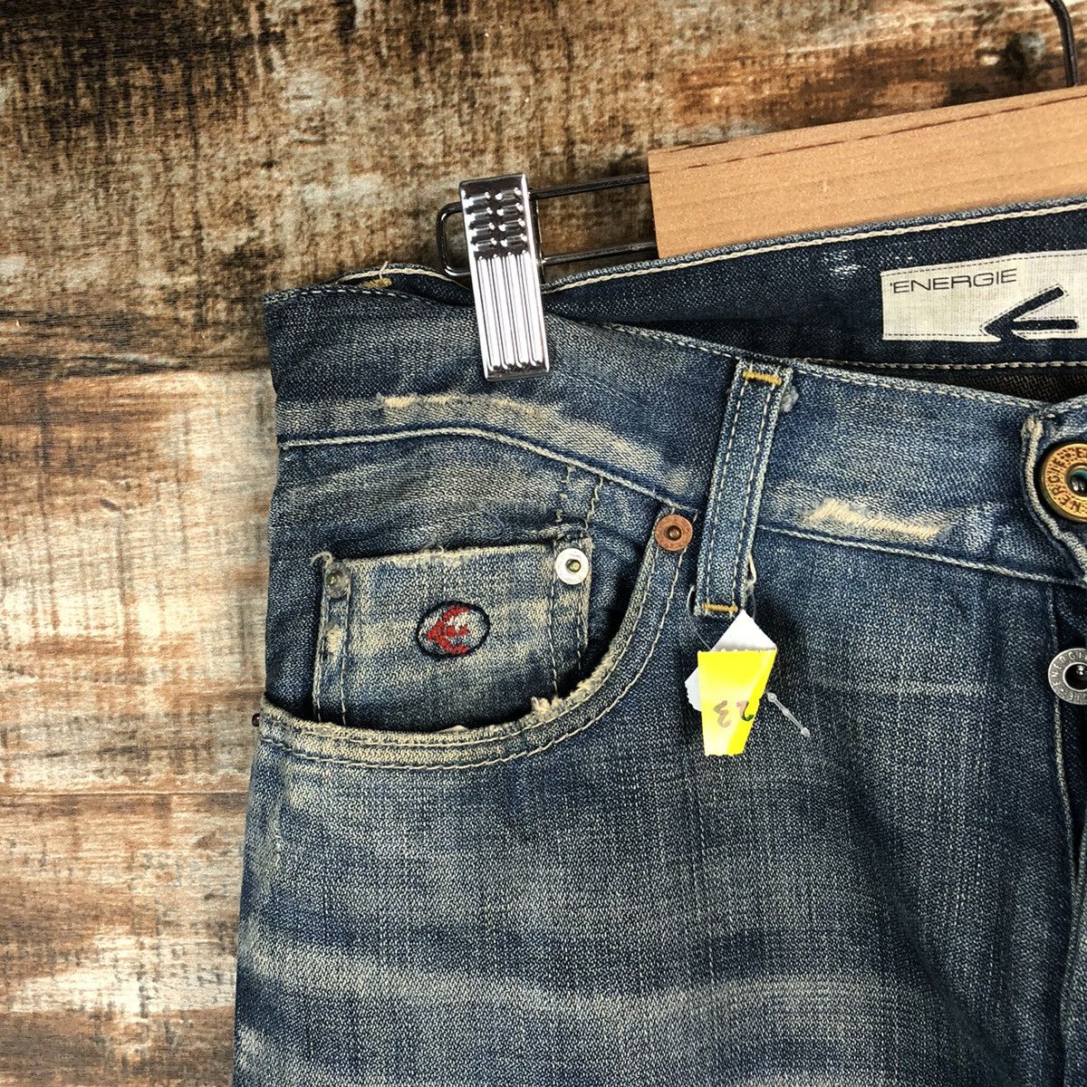 Energie DLL Energie faded Blue ripped Denim Pants #C123 Size US 31 - 7 Thumbnail