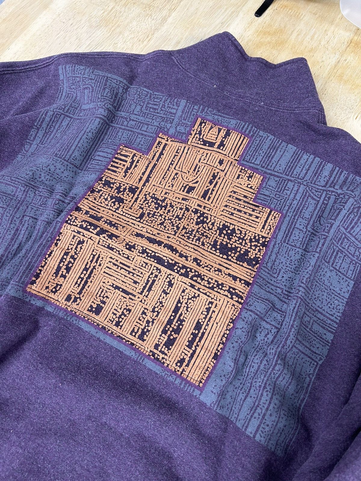 Cav Empt Cav Empt A/W19 Exterior Half Zip Sweatshirt XL Size US XL / EU 56 / 4 - 8 Thumbnail