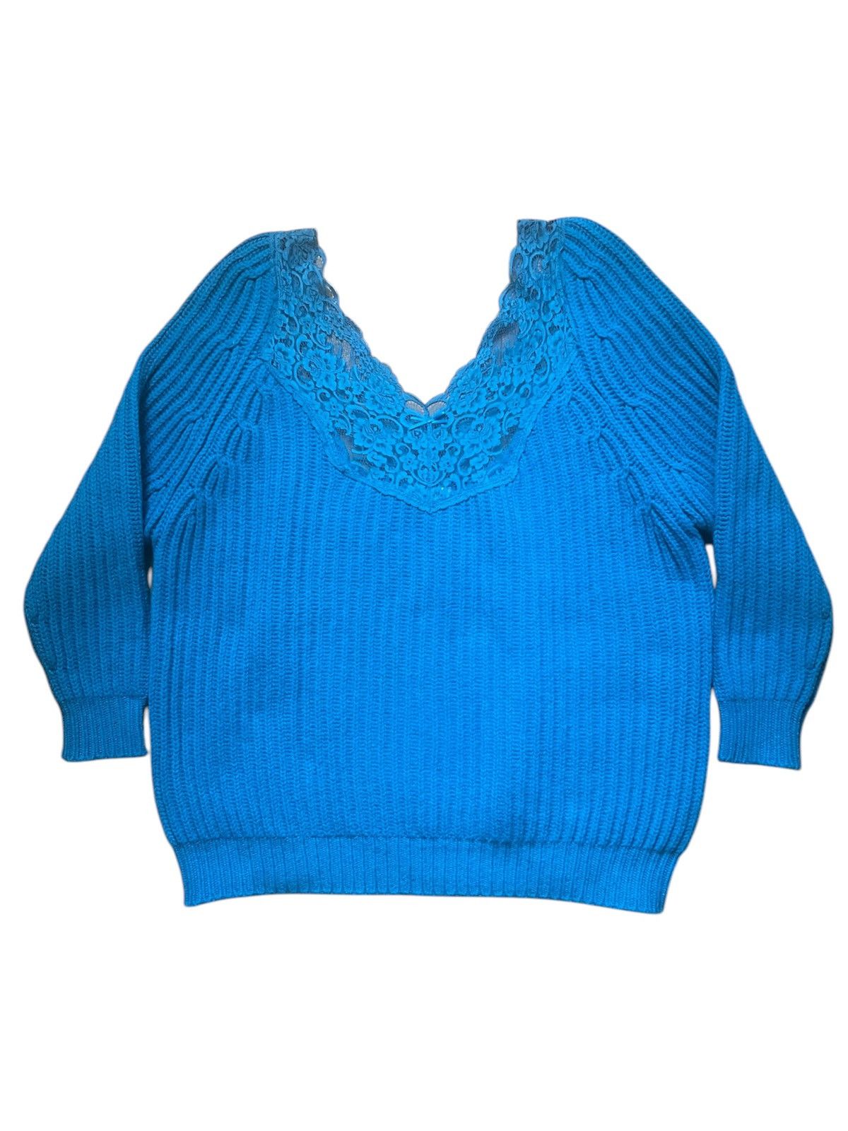 Balenciaga F/W18 Runway Oversized Knit Jumper Size XS / US 0-2 / IT 36-38 - 2 Thumbnail