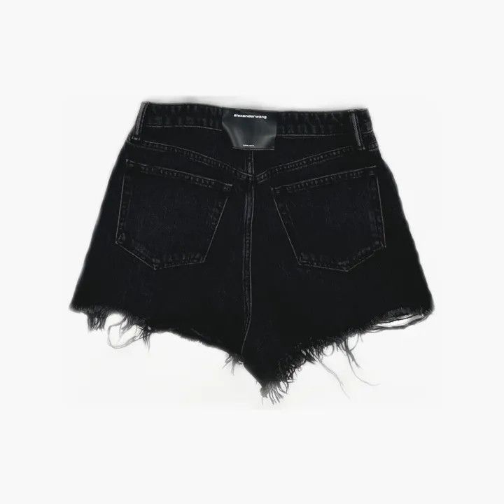 Alexander Wang Alexander Wang Distressed Denim Shorts for Women - Size 26" / US 2 / IT 38 - 2 Thumbnail