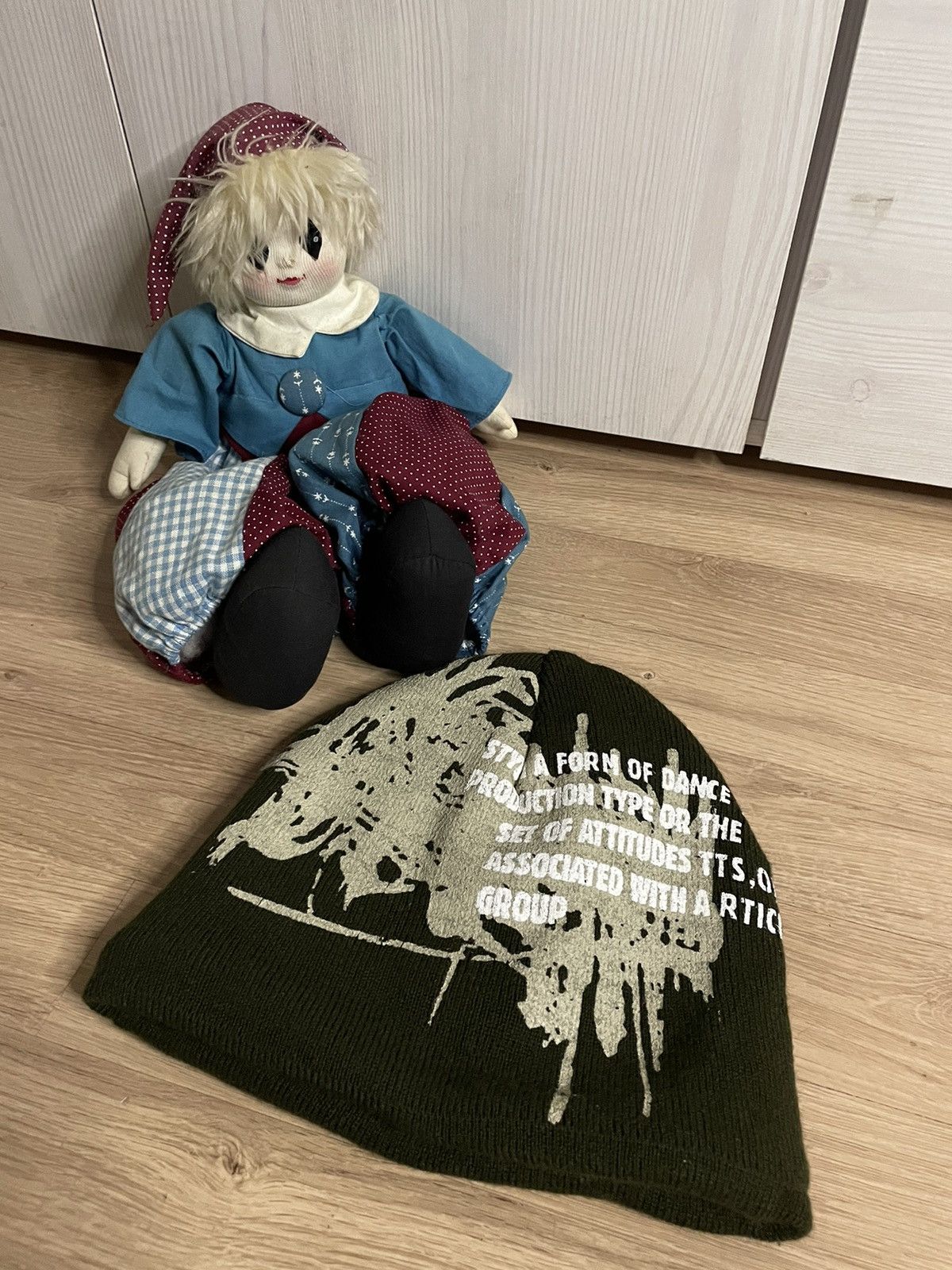 If Six Was Nine × Japanese Brand vintage avant garde winter fleece hat Size ONE SIZE - 2 Thumbnail