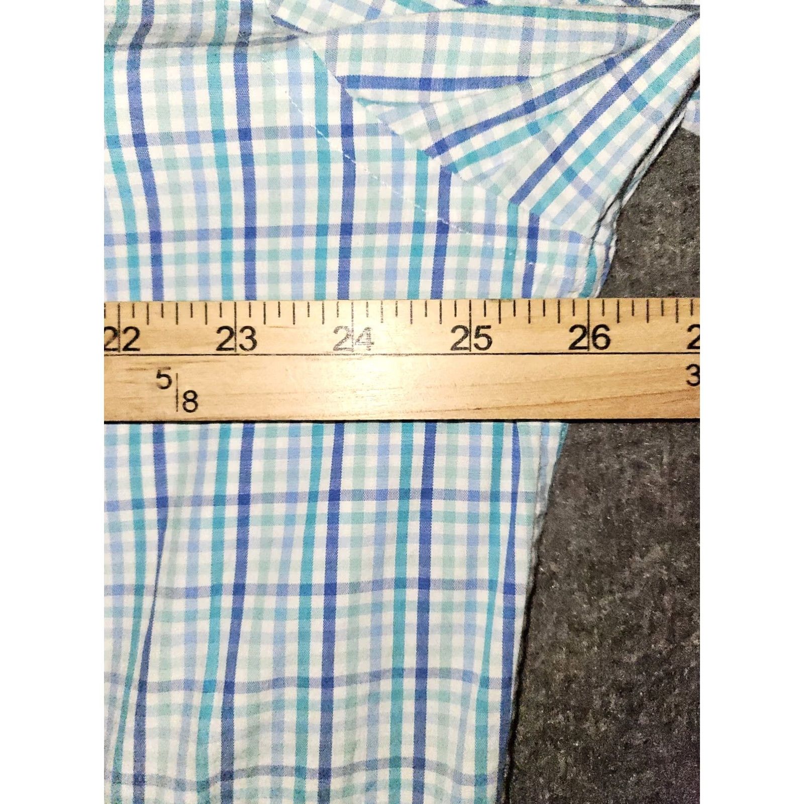 Southern Tide Southern Tide Button-Down Shirt XL Classic Fit Long Sleeve Plaid Check Blue Mens Button-Up Collared 52 in Chest Regular Colorful Preppy Size US XL / EU 56 / 4 - 3 Thumbnail