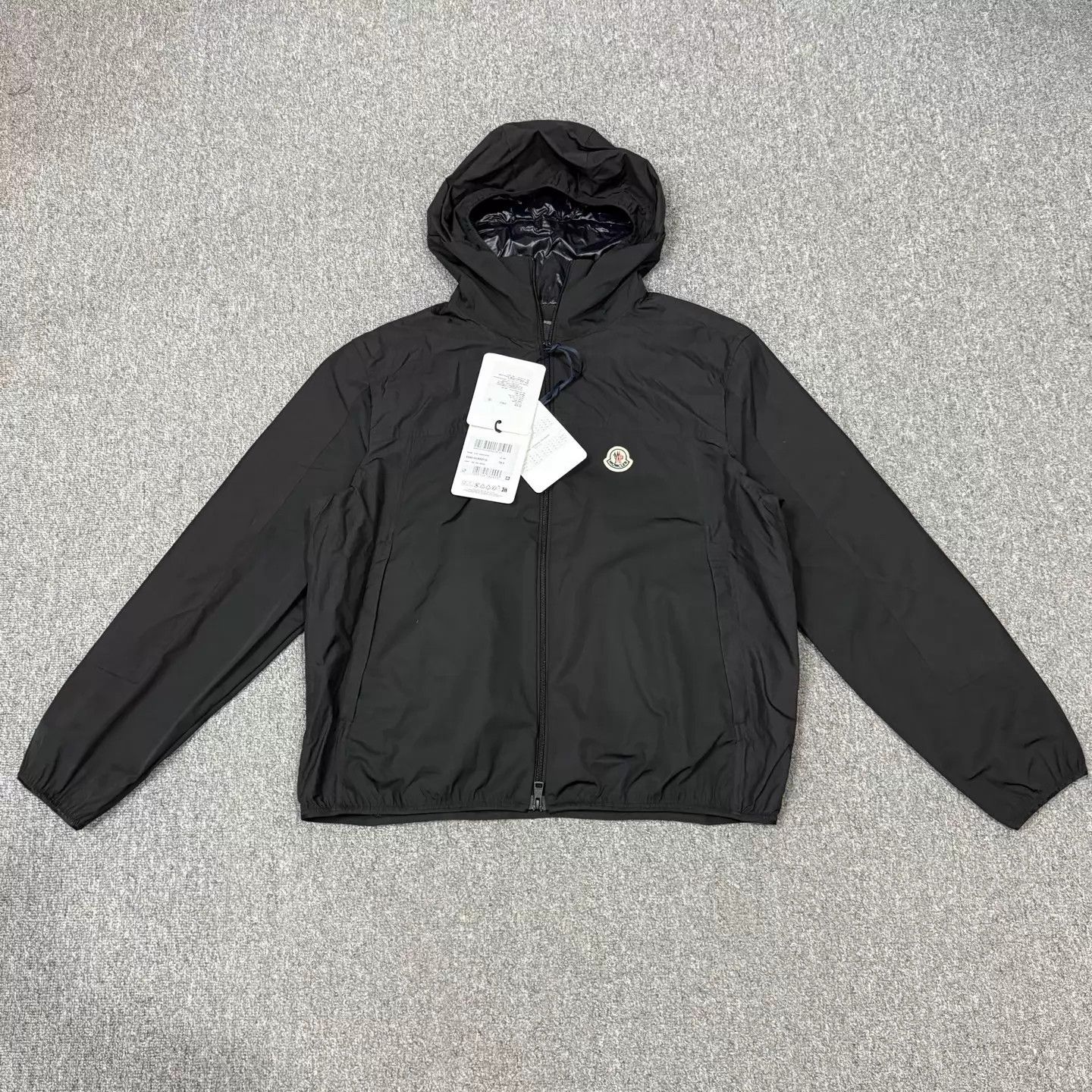 Moncler Moncler Black Nylon Jacket NWT Size 2 Size US M / EU 48-50 / 2 - 1 Thumbnail