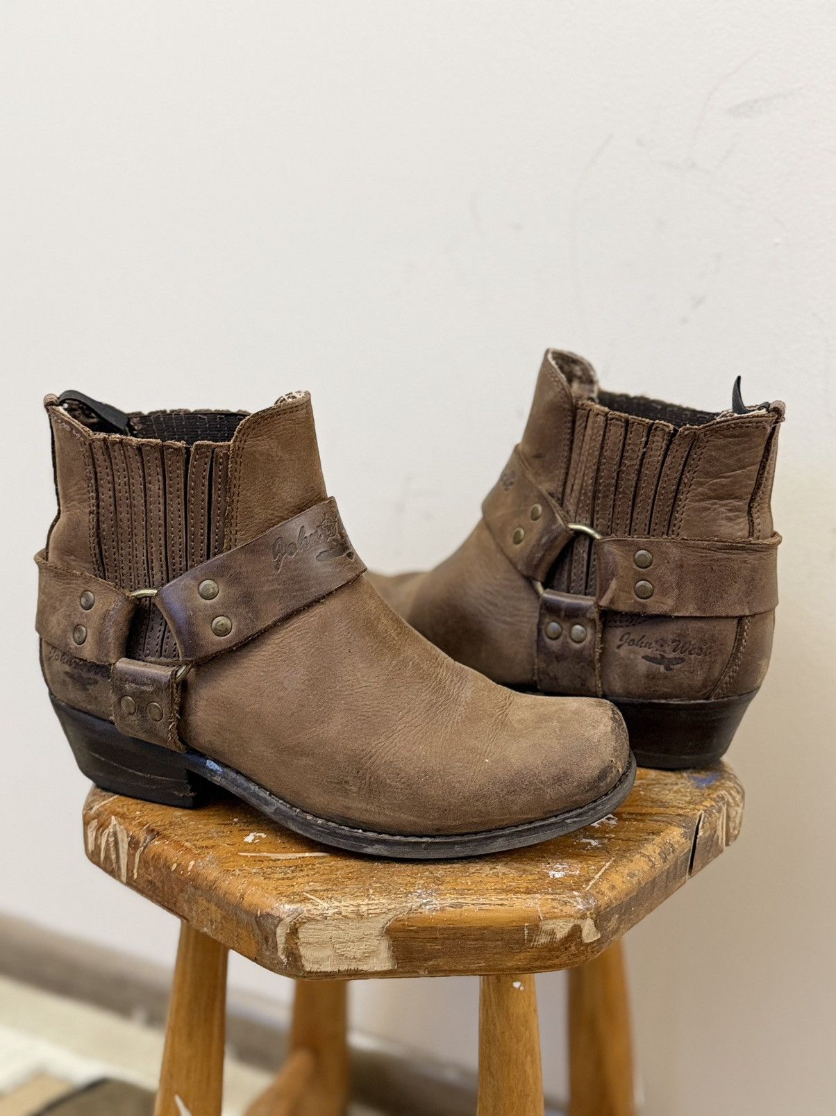 Guidi Vintage 90s Guidi Vibe Ankle-Zip Boots Hedi Slimane boots Size US 7 / EU 40 - 2 Thumbnail