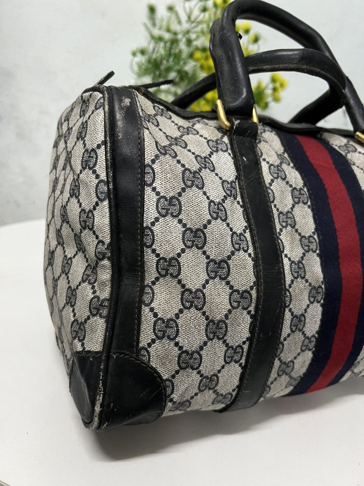 Gucci × Vintage Vintage Gucci Boston Spedy Bag Size ONE SIZE - 5 Thumbnail
