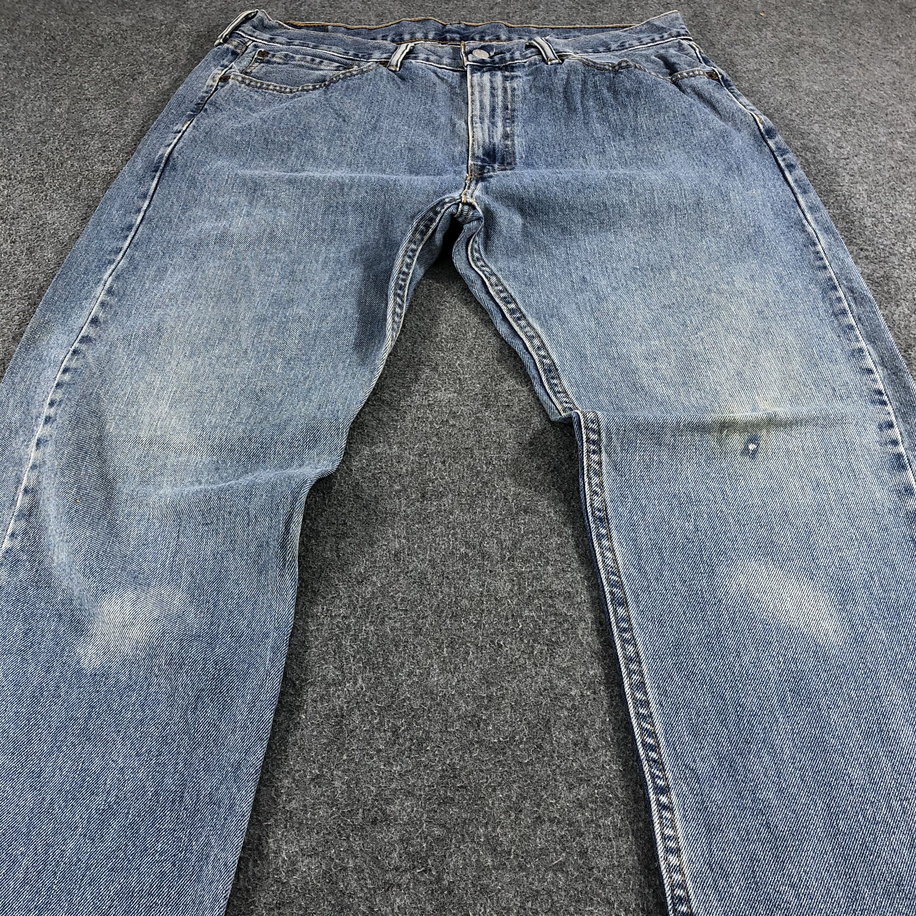 Levi's Light Wash Vintage Levis 505 Jeans-J1190 Size US 37 - 3 Thumbnail