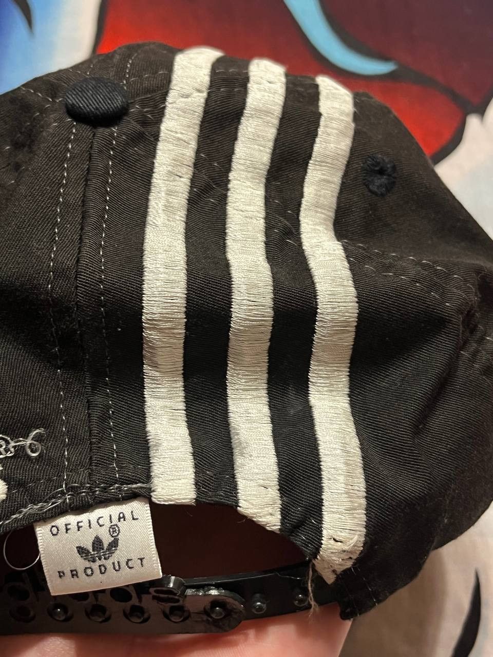 Adidas × Vintage Vintage Adidas Bayern soccer cap in black 90s Size ONE SIZE - 4 Thumbnail