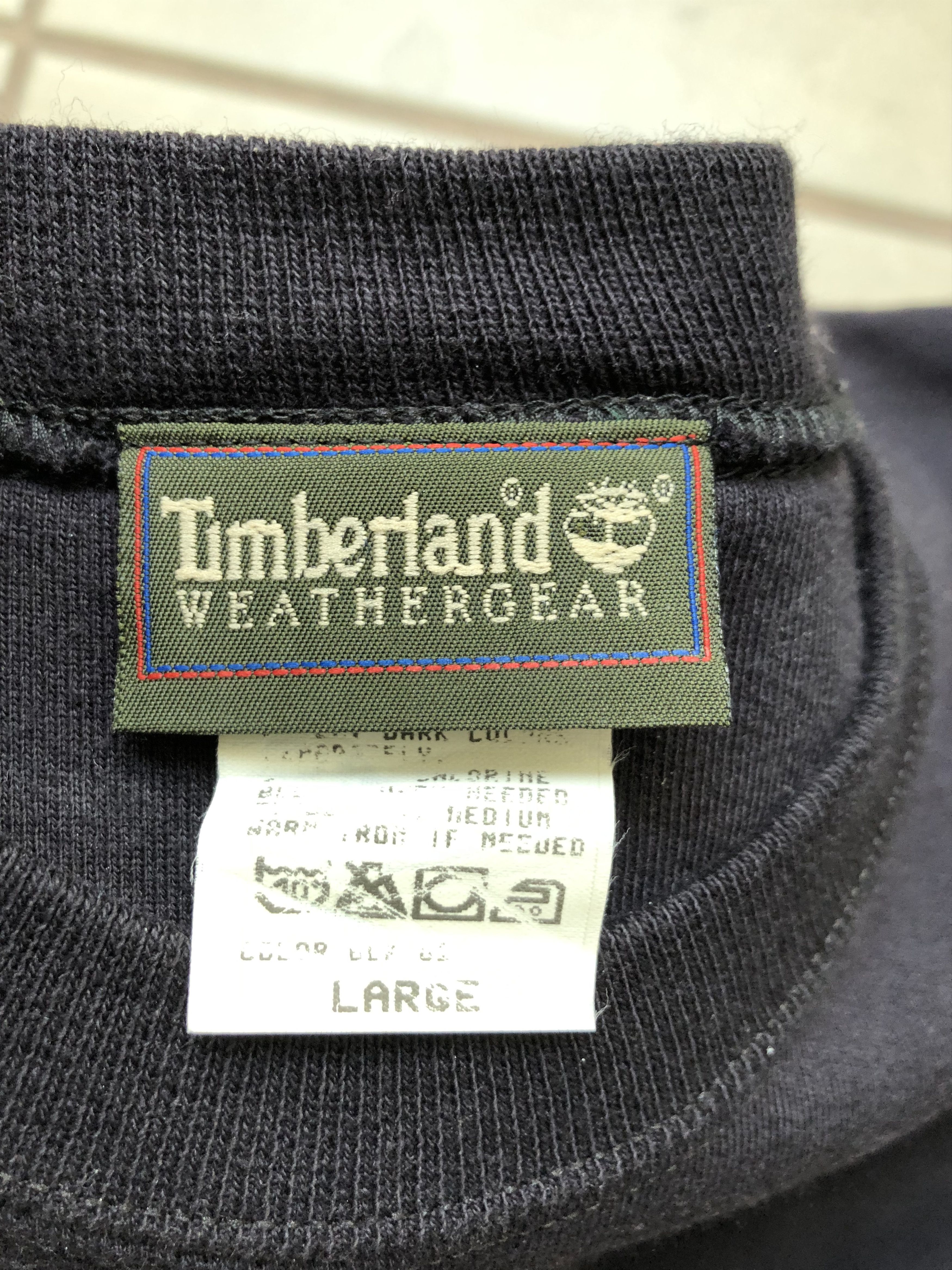 Timberland Vintage Timberland Weathergear Sweatshirt Outdoor 90’s Logo Size US XL / EU 56 / 4 - 3 Thumbnail