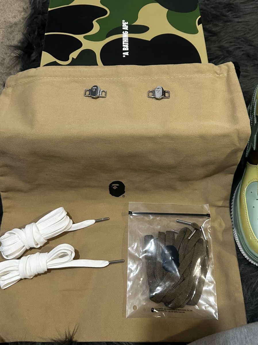 Bape BAPESTA #2 Size US 12 / EU 45 - 10 Thumbnail
