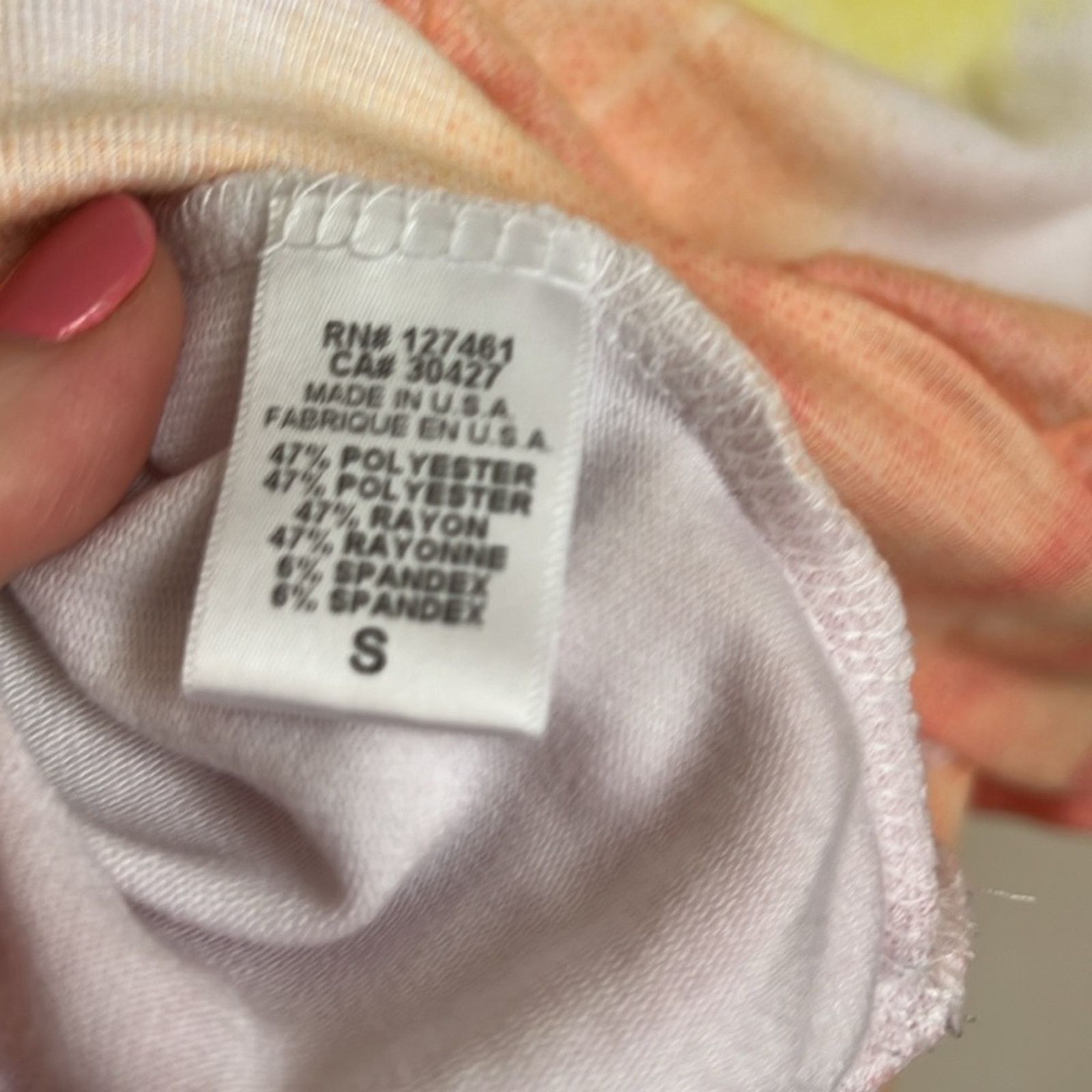Wildfox Wildfox Sorbet Tie-Dye Lightweight Crewneck Sweatshirt Size S / US 4 / IT 40 - 6 Thumbnail