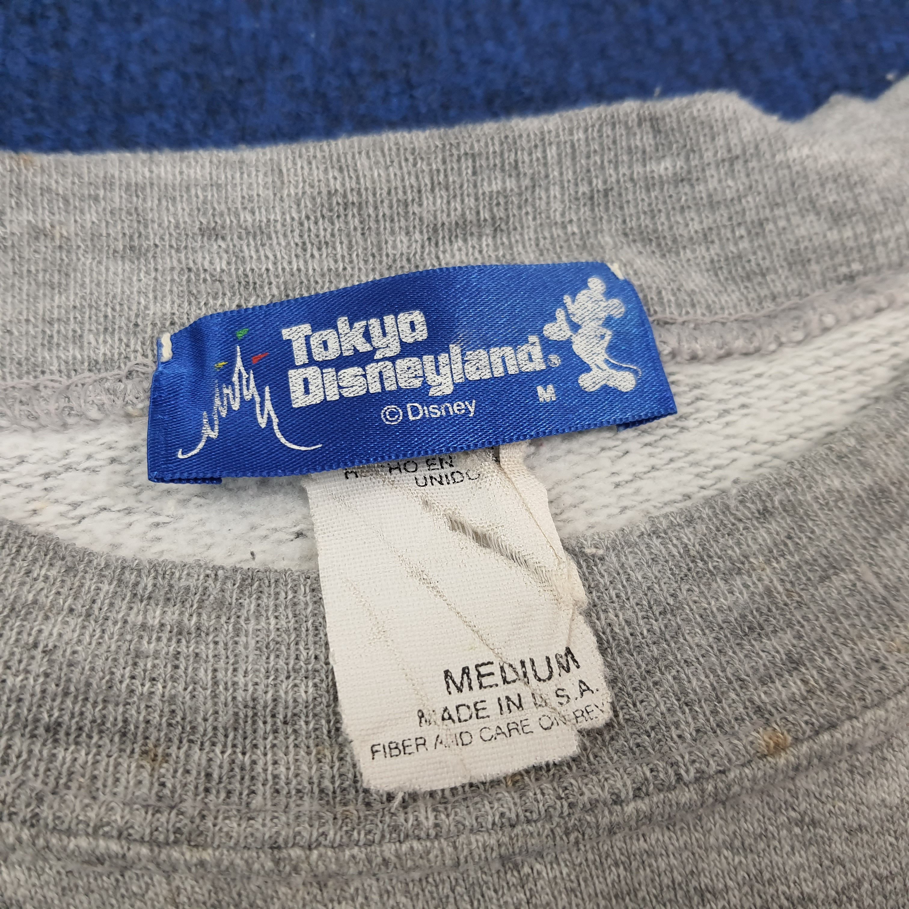 Disney × Mickey Mouse × Vintage Vintage Tokyo Disneyland Mickey Mouse Sweatshirt Size US M / EU 48-50 / 2 - 4 Thumbnail