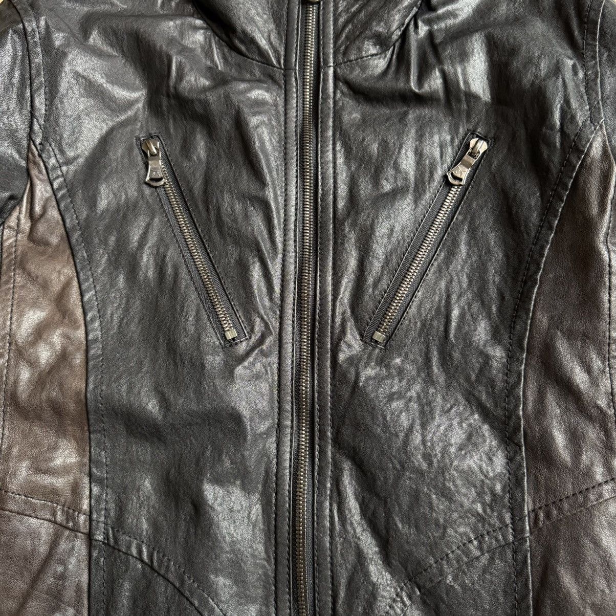 roarguns 2000s Fleece Lined Sheepskin Leather Riders Jacket Size US M / EU 48-50 / 2 - 3 Thumbnail