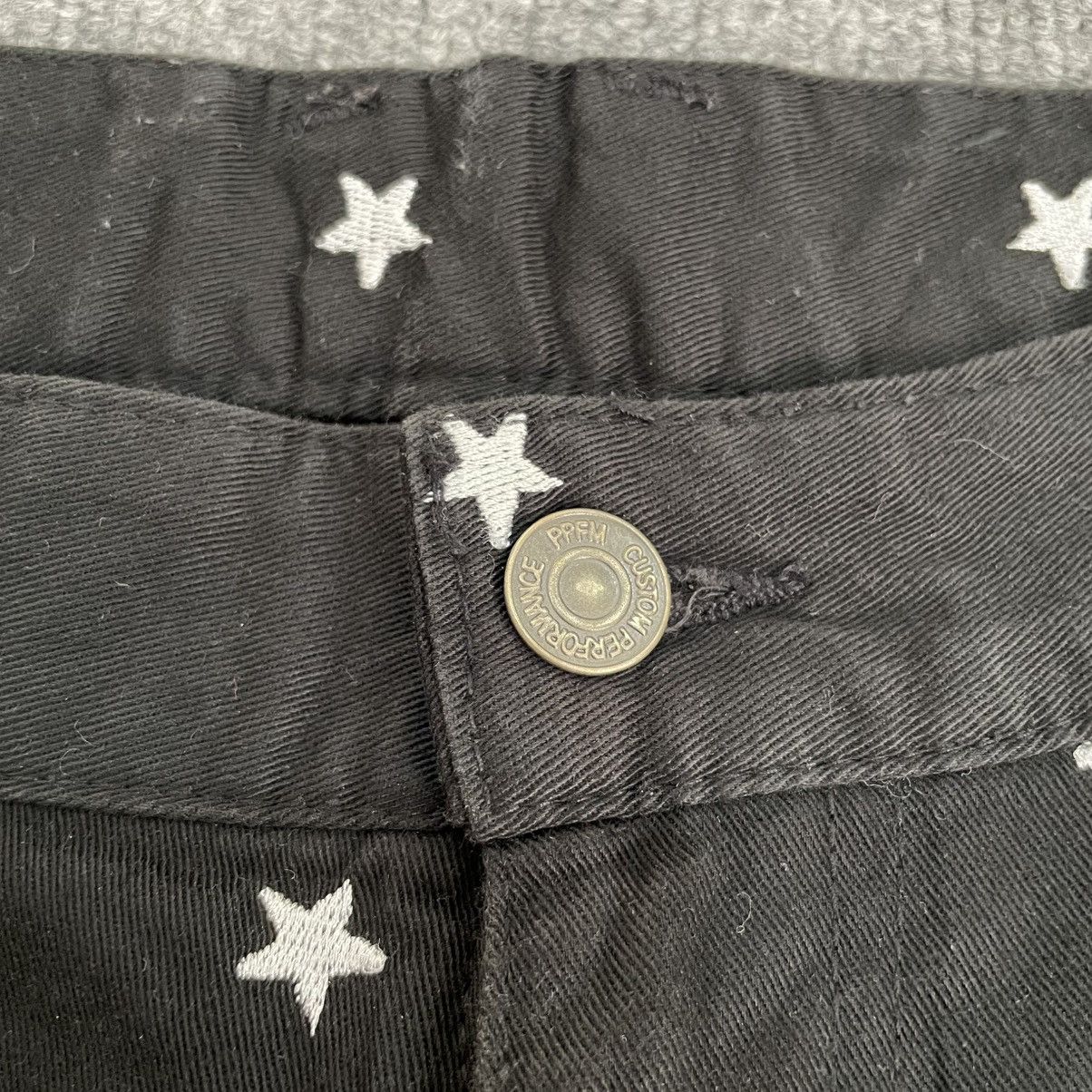 PPFM PPFM Cropped Pants Star Embroidery Size US 35 - 3 Thumbnail