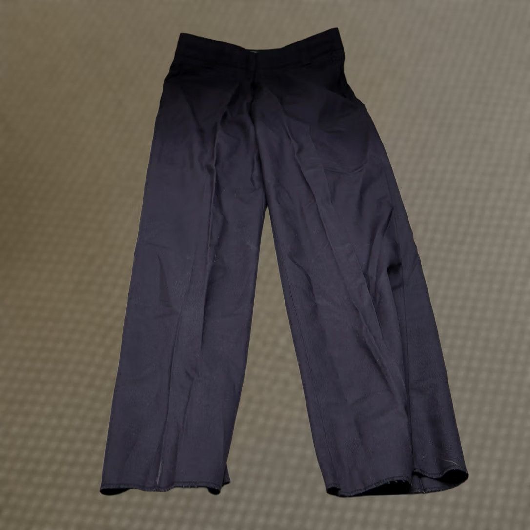 Vintage Blauer Pants Men 32x39 Black Dress Pants Flat Front 4 Pocket Rayon Blend Uniform NEW Size US 32 / EU 48 - 1 Thumbnail