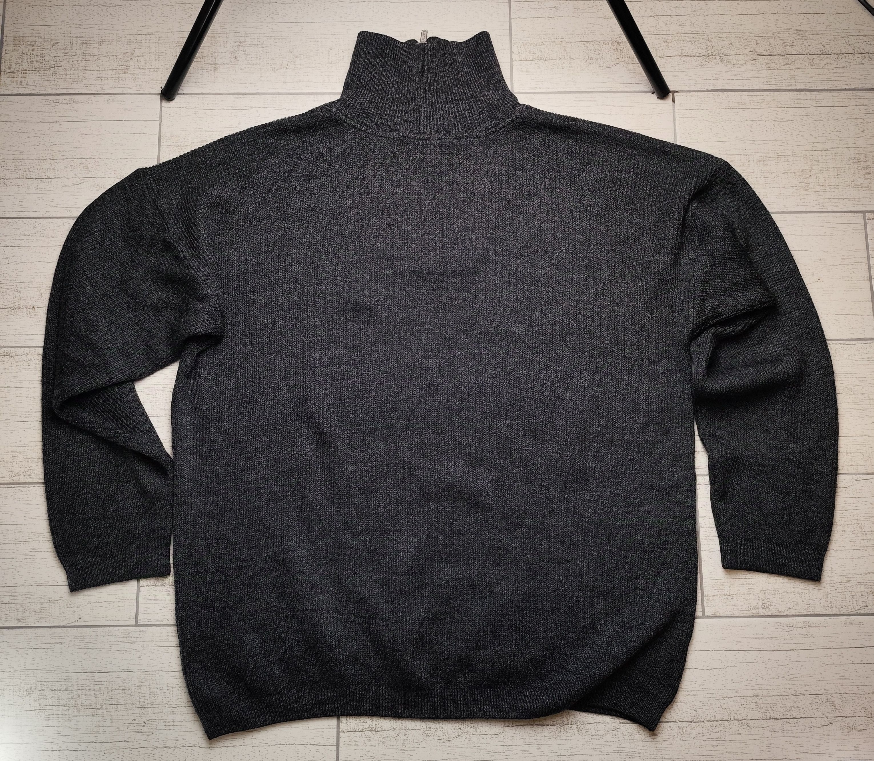 Lacoste × Vintage Vintage Lacoste 1/4 Zip Wool Knit Sweater 90s Old Money Size US L / EU 52-54 / 3 - 5 Thumbnail