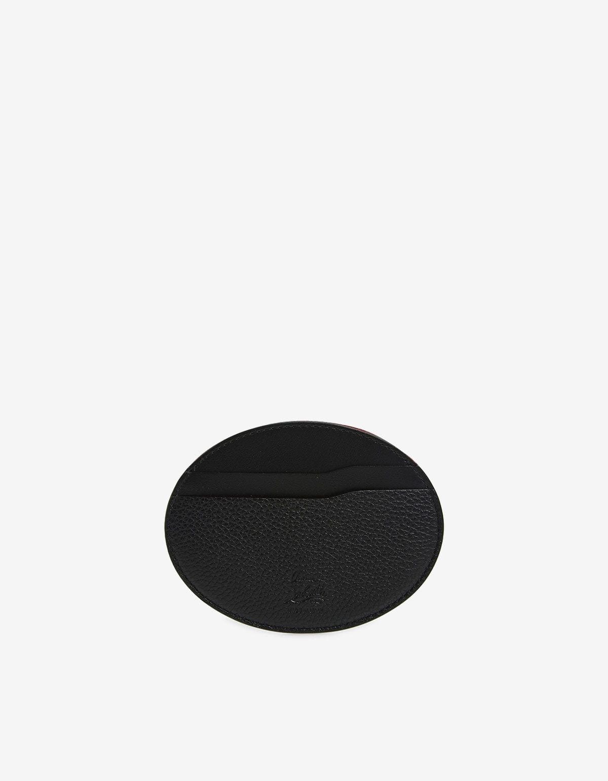 Christian Louboutin Christian Louboutin Mooncrest Galet Black Card Holder Size ONE SIZE - 2 Thumbnail