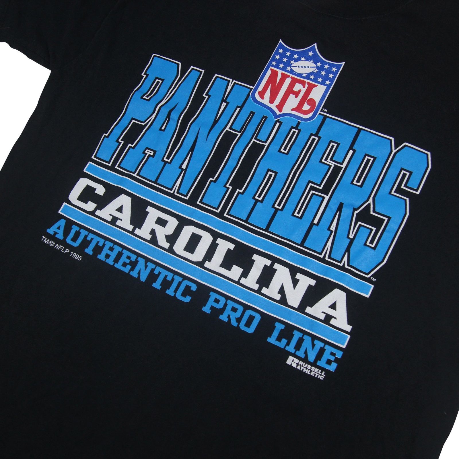 NFL × Russell Athletic × Vintage Vintage Russell Athletics Carolina Panthers Graphic T Shirt Size US L / EU 52-54 / 3 - 2 Thumbnail