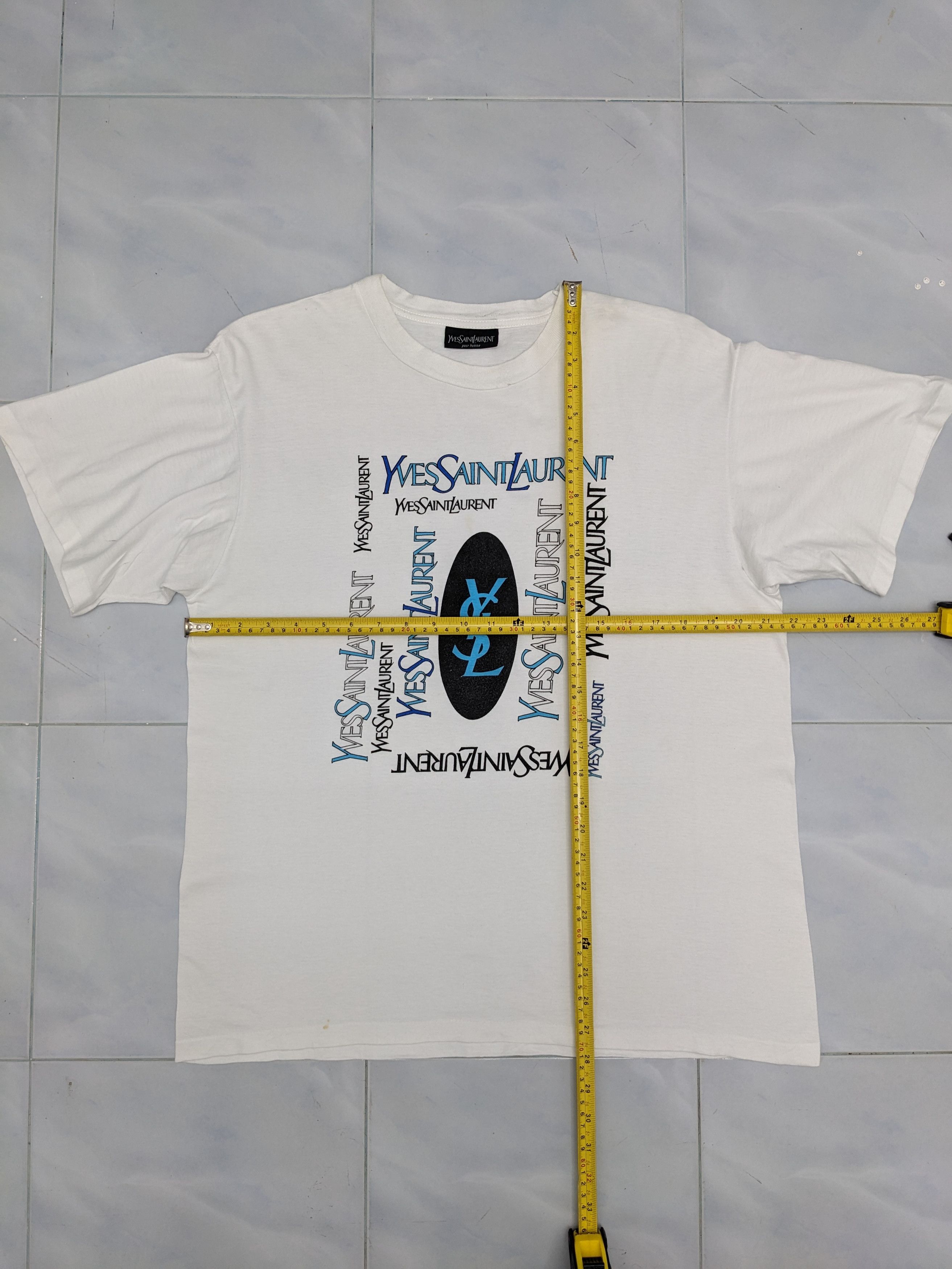 Yves Saint Laurent VINTAGE YVES SAINT LAURENT TSHIRT Size US L / EU 52-54 / 3 - 5 Thumbnail