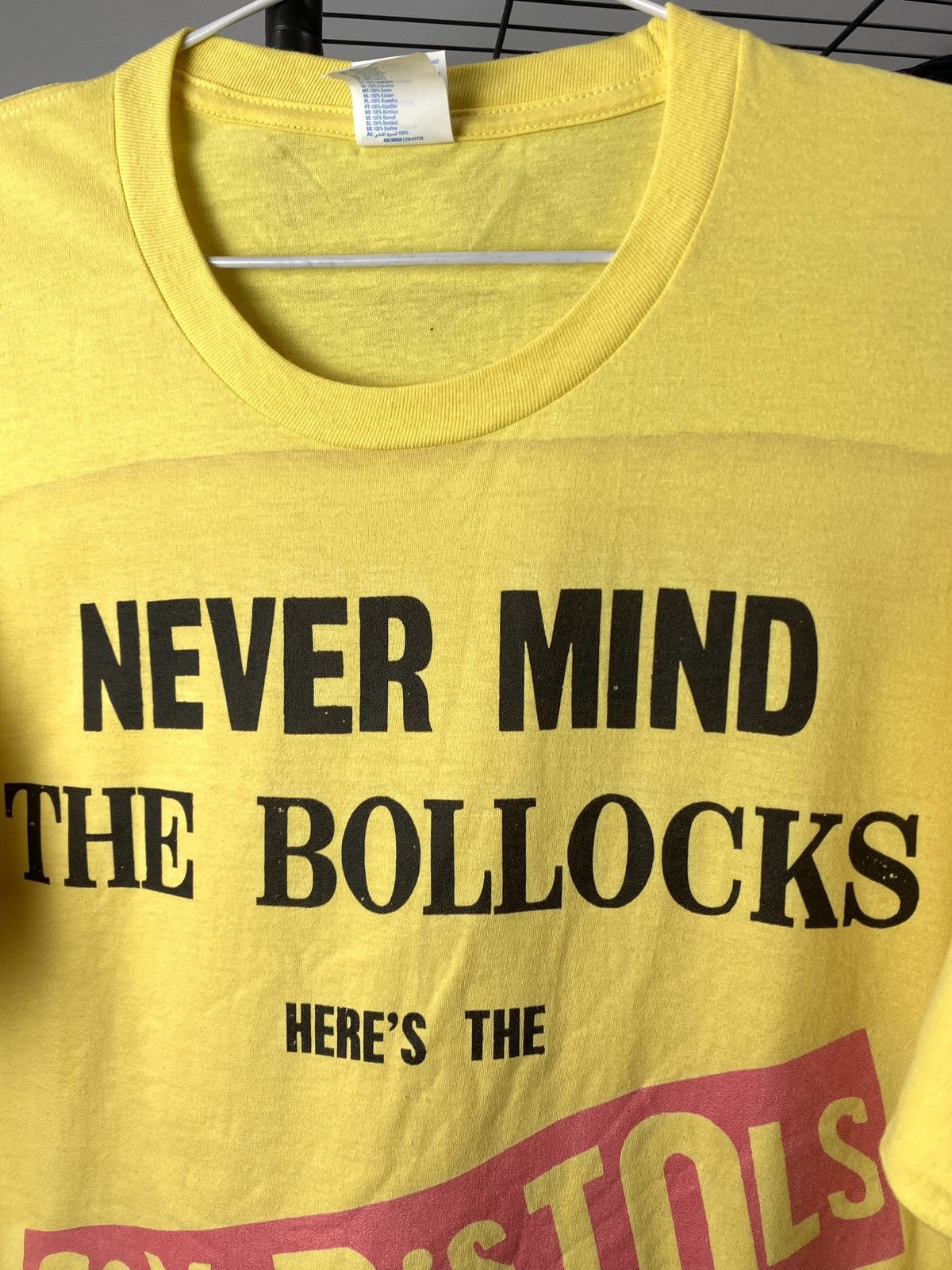 Band Tees Vintage Style Sex Pistols Band Tee Shirt Y2K Hype Size US L / EU 52-54 / 3 - 4 Thumbnail