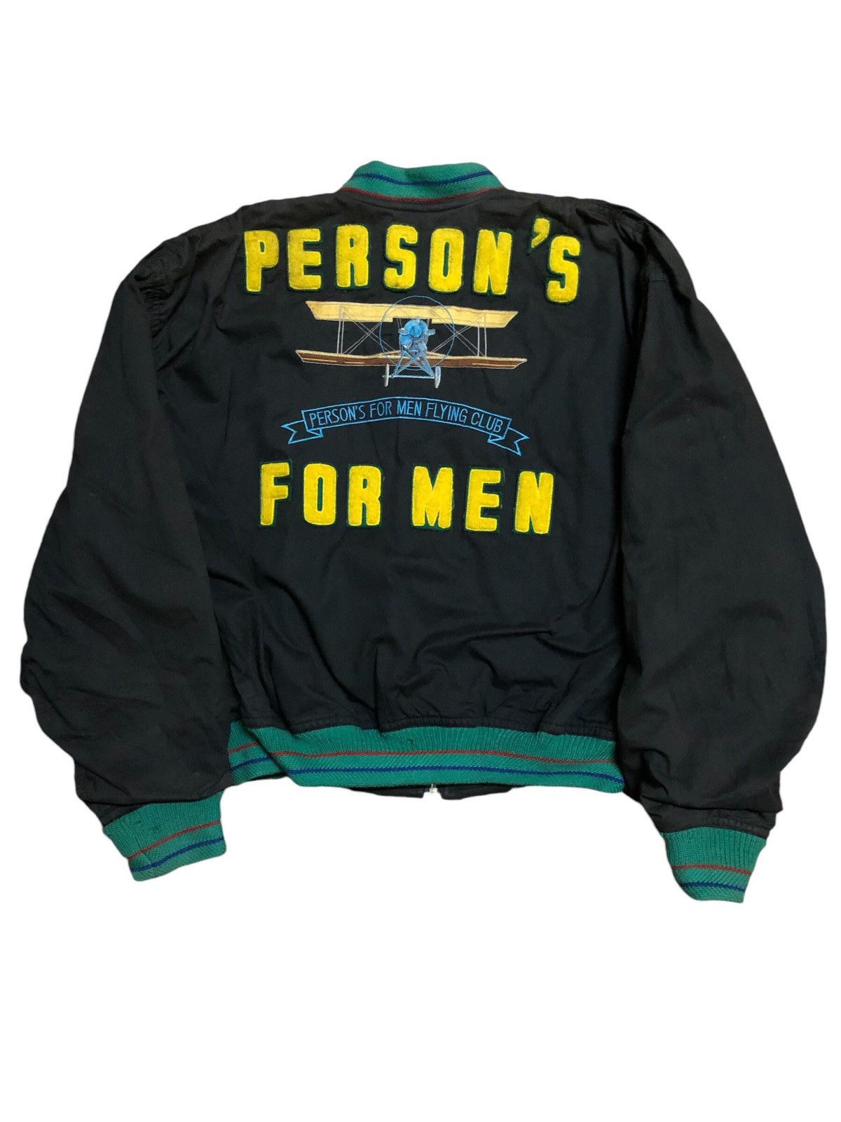 Hysteric Glamour × Japanese Brand × PERSON'S Person’s for men Flying Club Bomber Jacket Size US L / EU 52-54 / 3 - 1 Thumbnail