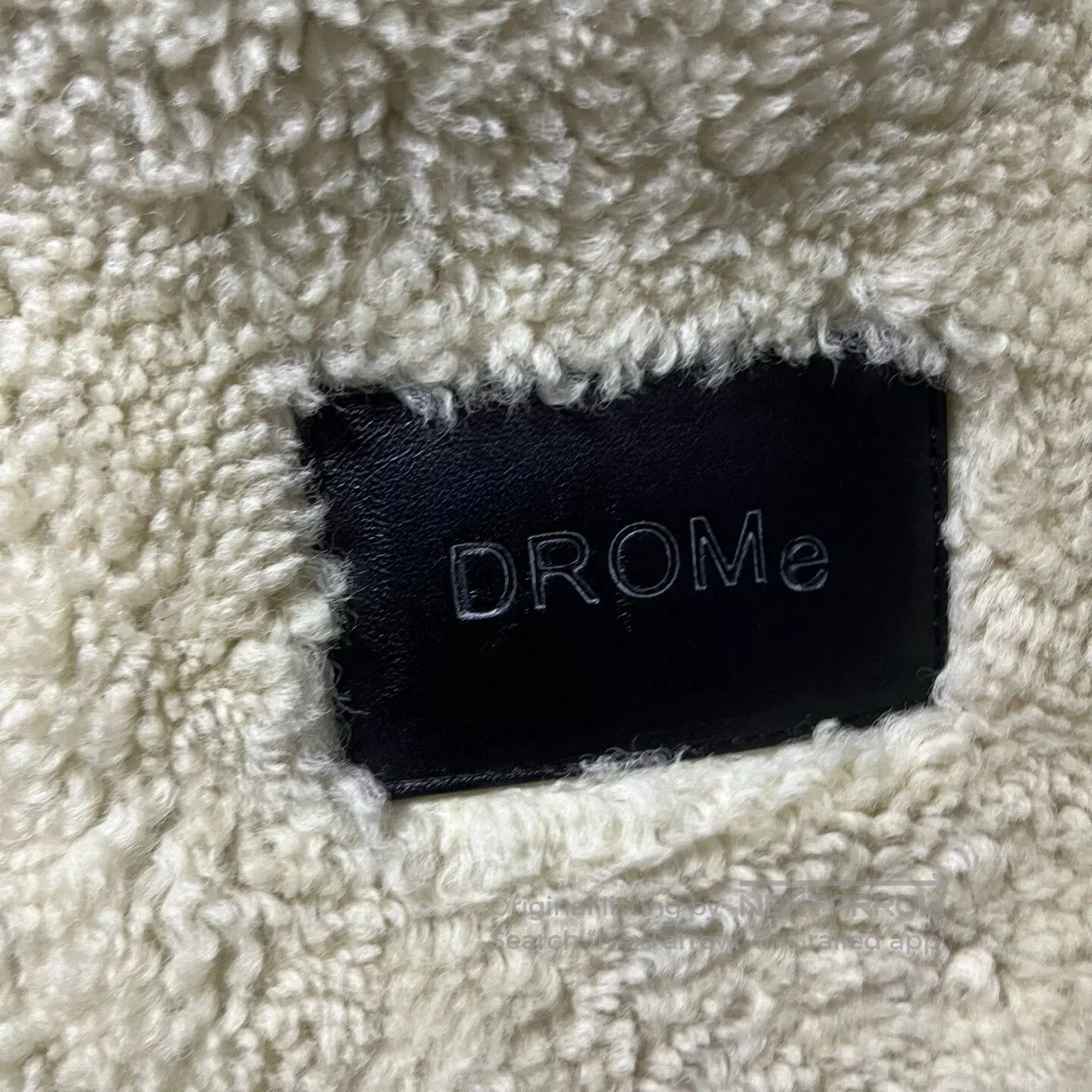 Drome drome Colored leather collar; one-piece fur and leather ja Size S / US 4 / IT 40 - 2 Thumbnail