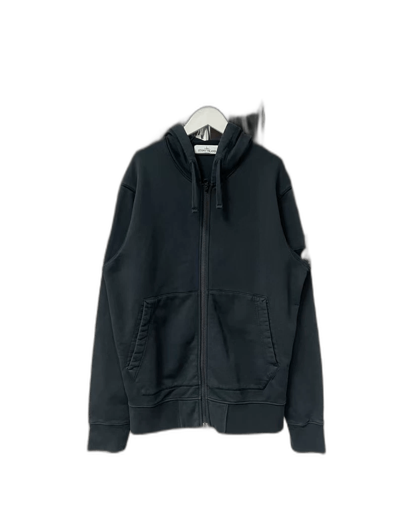 Stone Island Zip-Up Hoodie Sweatshirt