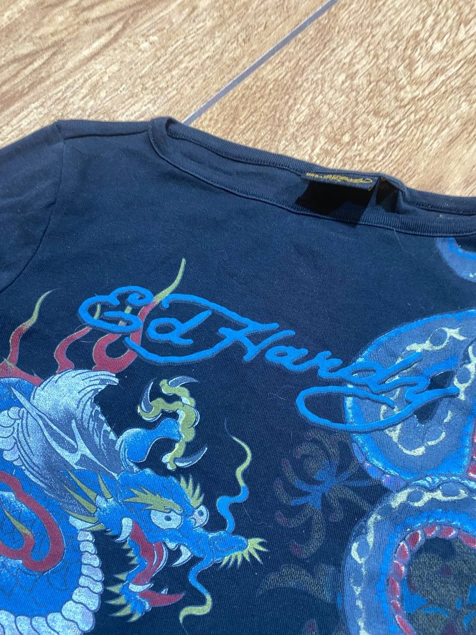 Ed Hardy Ed Hardy UO Exclusive Blue Dragon print long sleeve Size US S / EU 44-46 / 1 - 16 Thumbnail