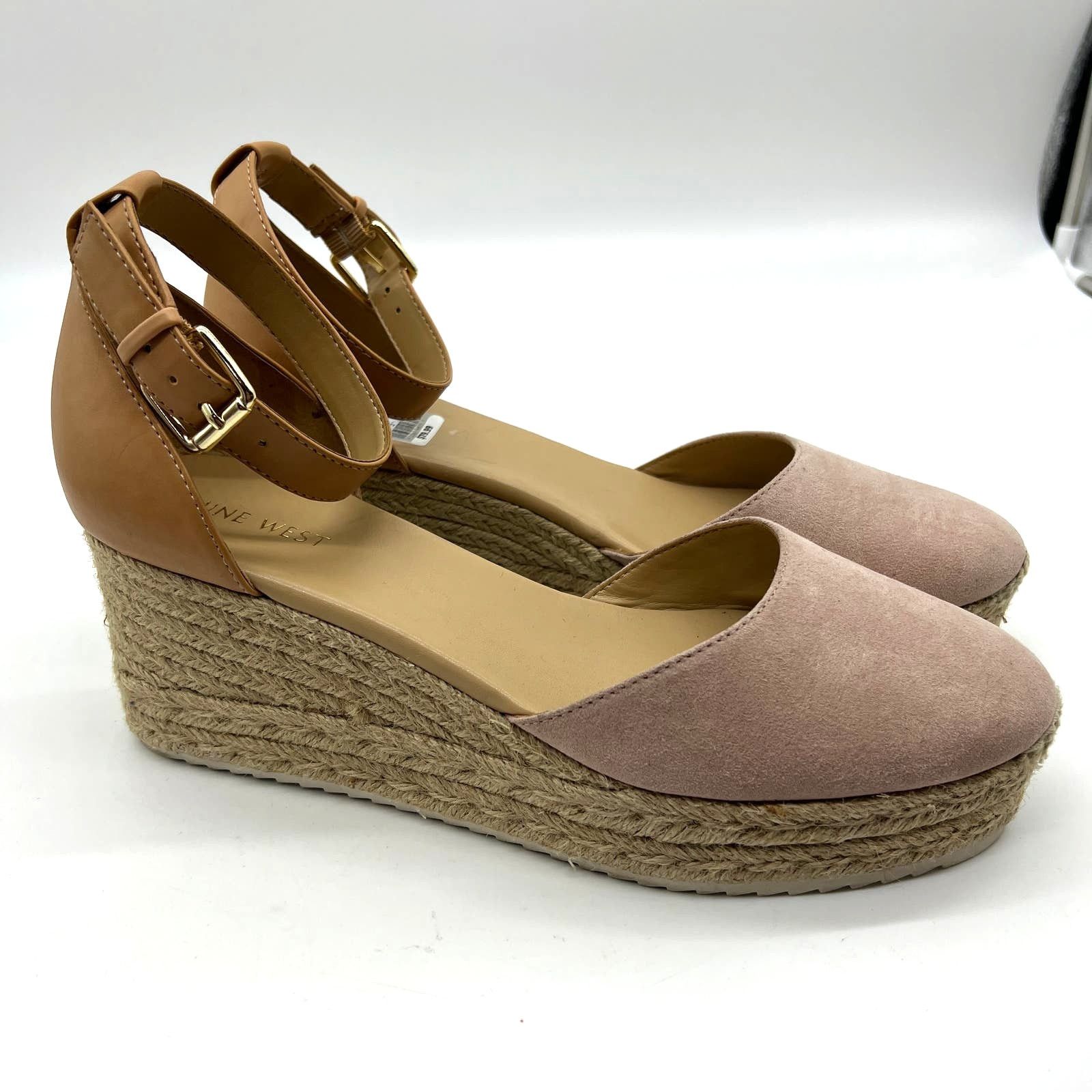 Nine West Nine West Women's Shoes Size 9.5 Ariela Espadrille Buckle Size US 9.5 / IT 39.5 - 1 Thumbnail