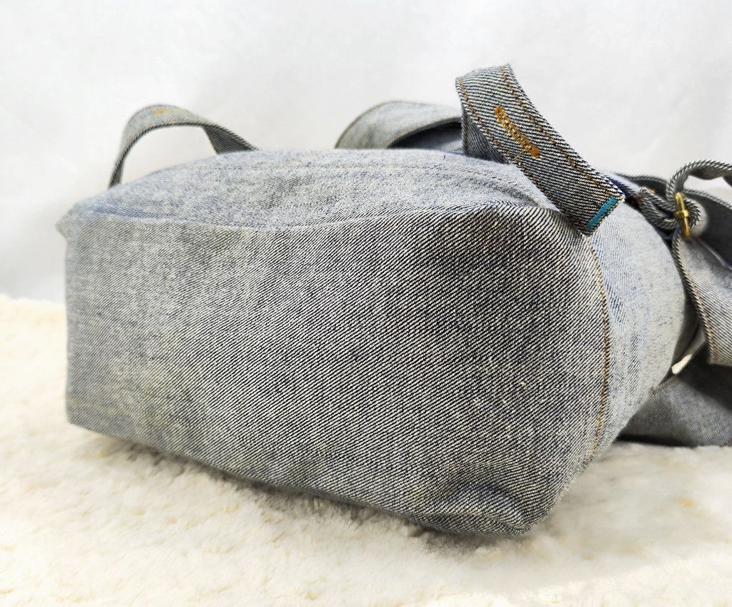 GSUS Sindustries GSUS denim big zipper sling bag Size ONE SIZE - 9 Thumbnail