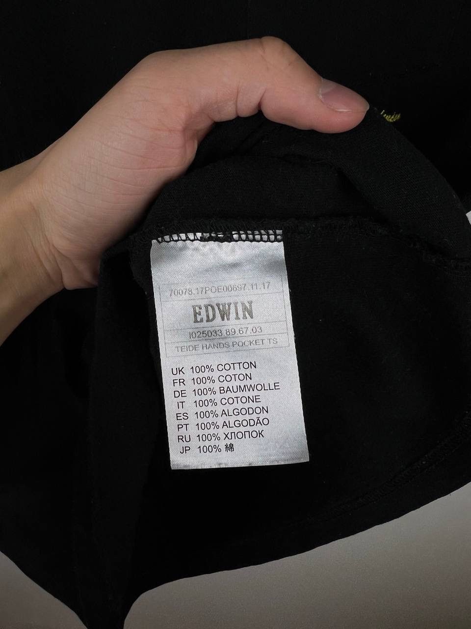 Edwin Edwin Teide luxury t-shirts size M Size US M / EU 48-50 / 2 - 3 Thumbnail