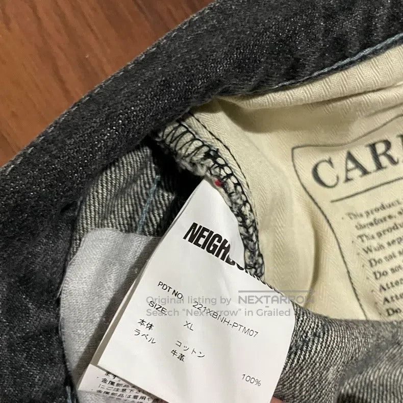 Neighborhood Neighborhood size XL Scratch Sailor Rain Night King Denim Size US 27 - 6 Thumbnail