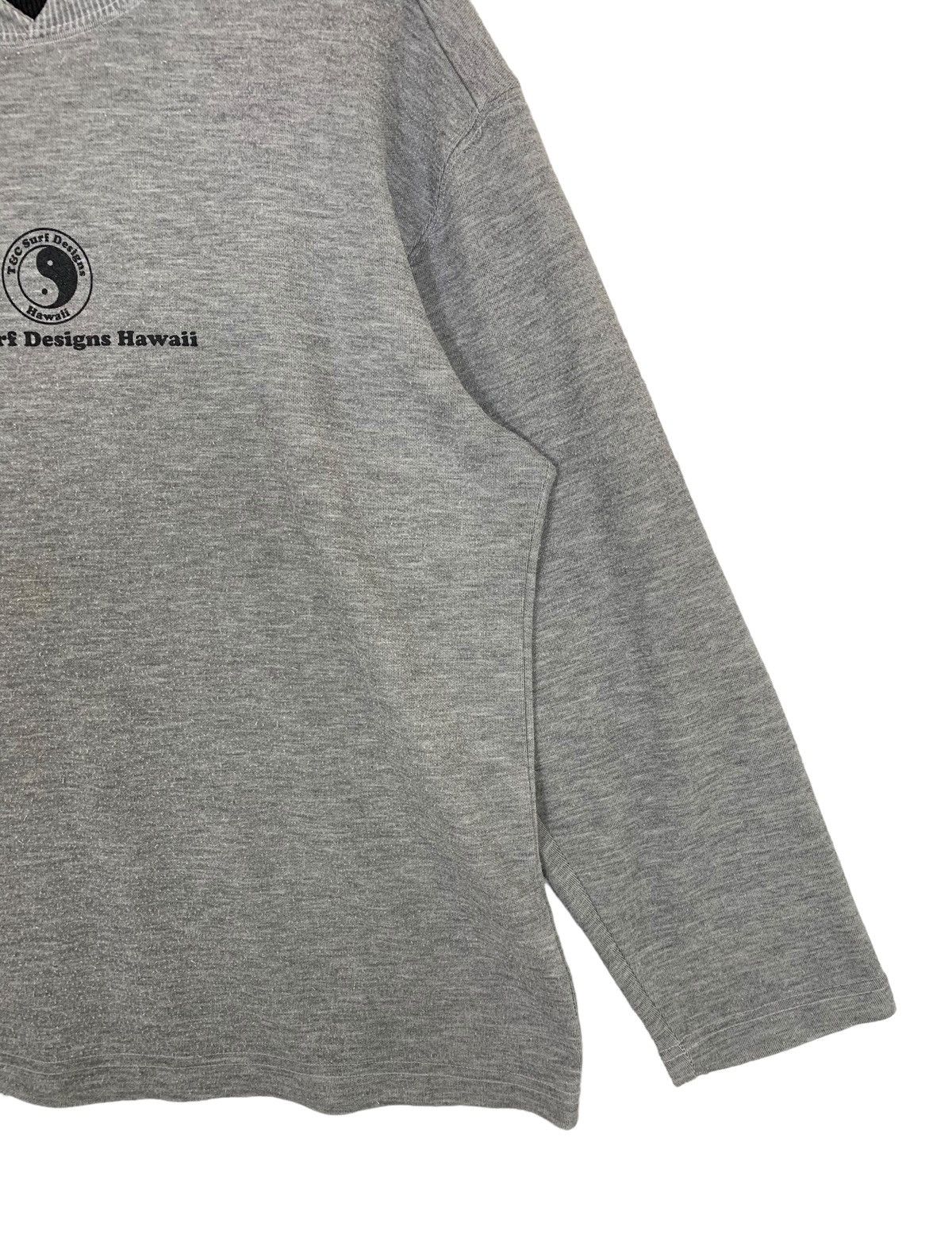 Vintage T&C Design Hawaii Longboardstyle SurfBrand Crewnec