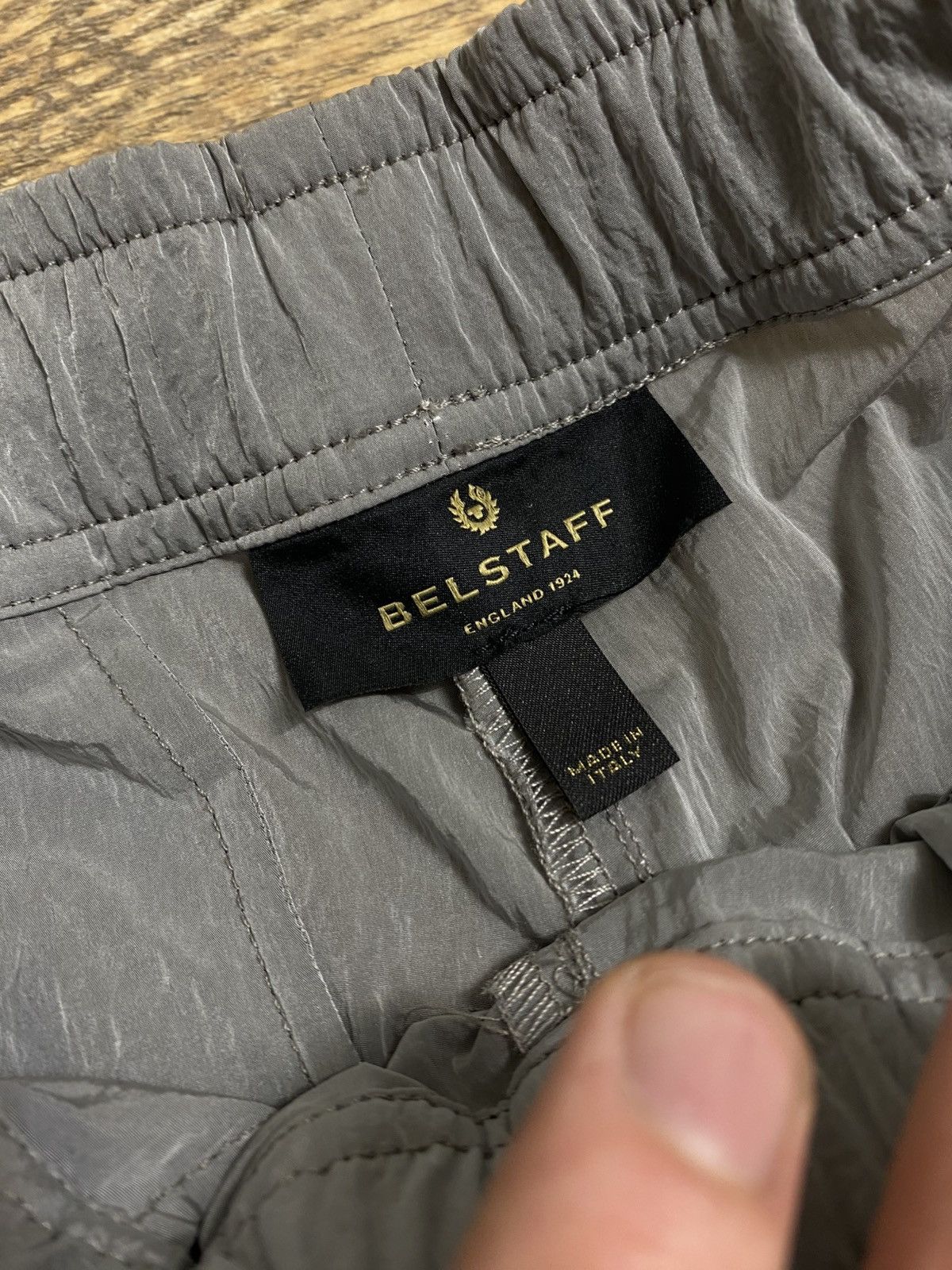 Belstaff Belstaff Men's Grey Nylon Arc Pants Mod 104374Techwear Size US 30 / EU 46 - 5 Thumbnail