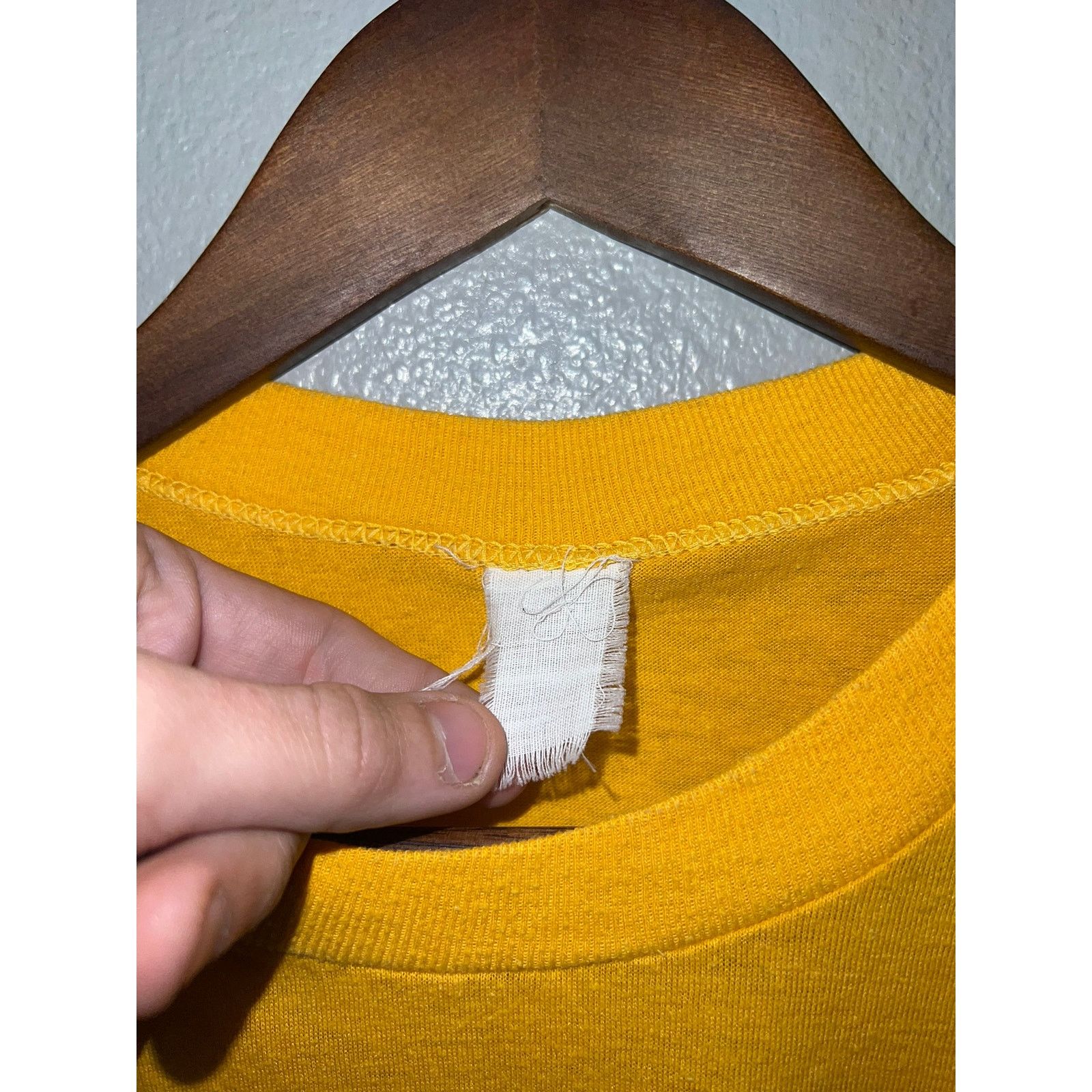 Vintage Vintage West Virginia Mountaineers Shirt Oranges Tee 1970s S Size US S / EU 44-46 / 1 - 6 Thumbnail