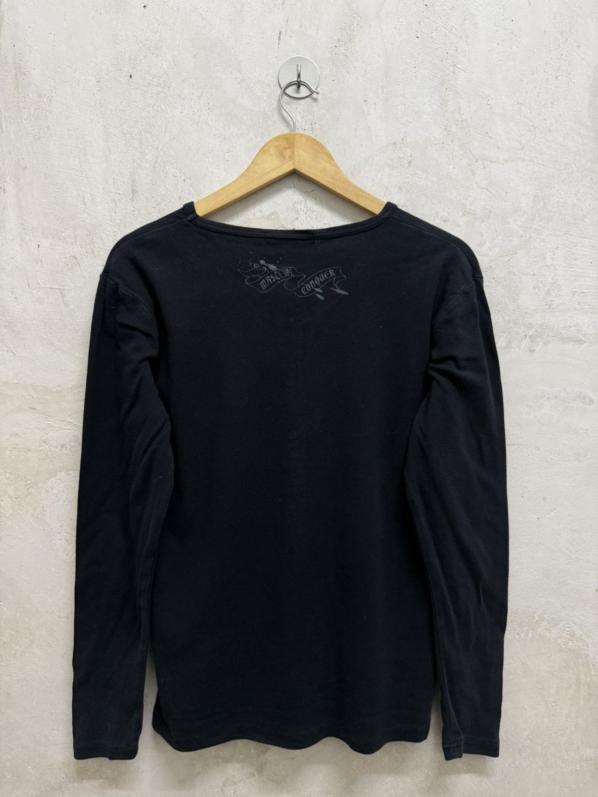 If Six Was Nine Dark Poem Cyber Gothic Grunge LS Tees Size US L / EU 52-54 / 3 - 2 Thumbnail