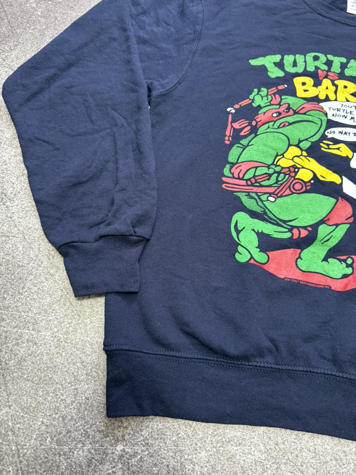 Vintage Vintage 2001 Bart vs Ninja Turtles Sweatshirt Simpsons Fox Size US M / EU 48-50 / 2 - 8 Thumbnail