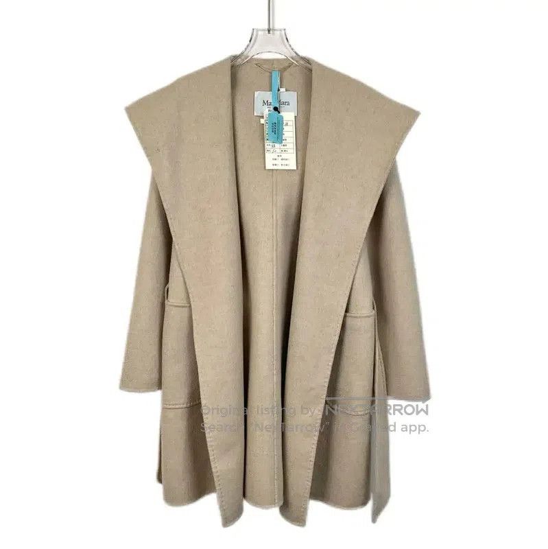 Max Mara MaxMara Brown Cashmere Women's Coat . Size S / US 4 / IT 40 - 1 Thumbnail