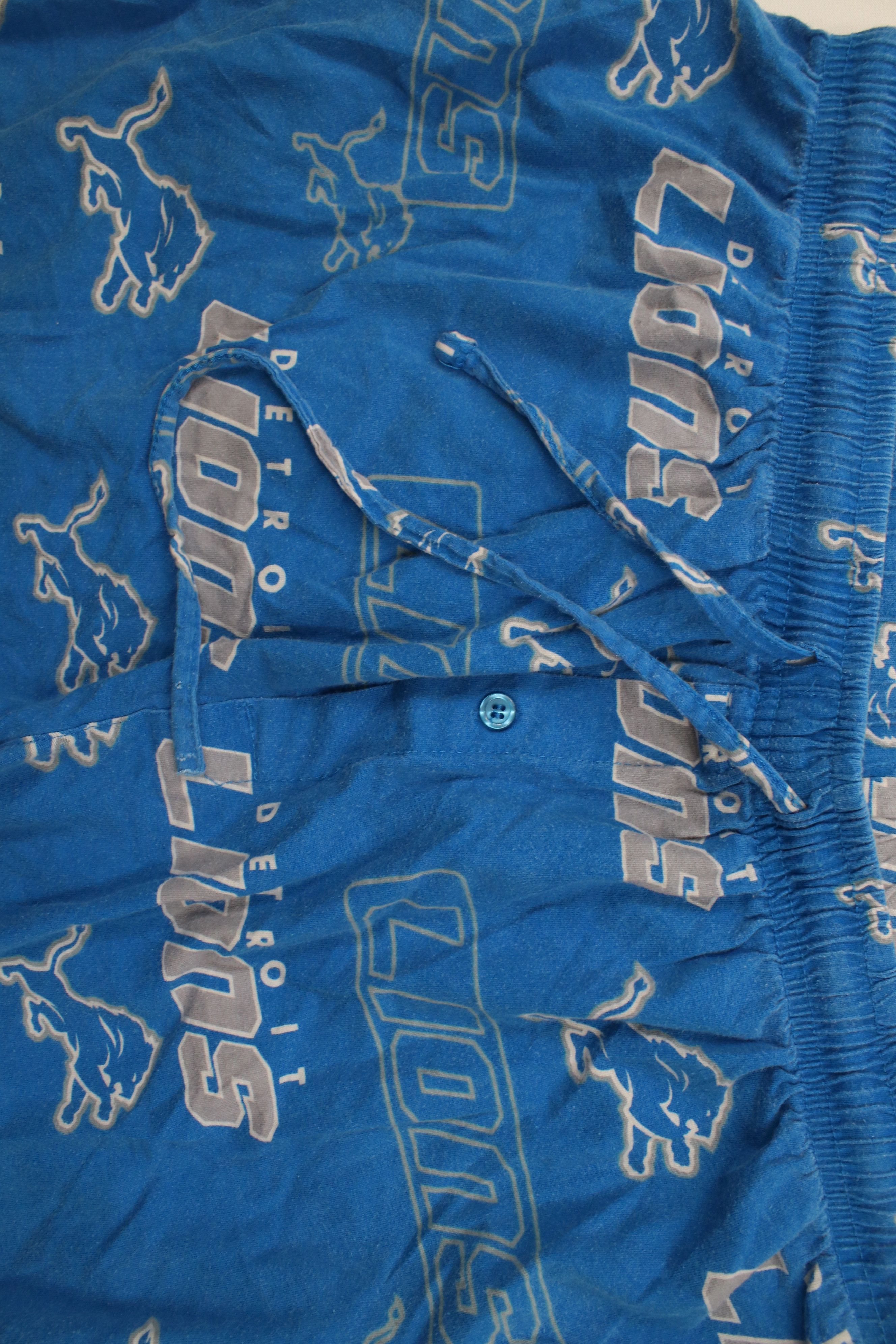 Vintage Vintage Y2K NFL Print Detroit Lions Football Pajama Pants Size US 38 / EU 54 - 5 Thumbnail